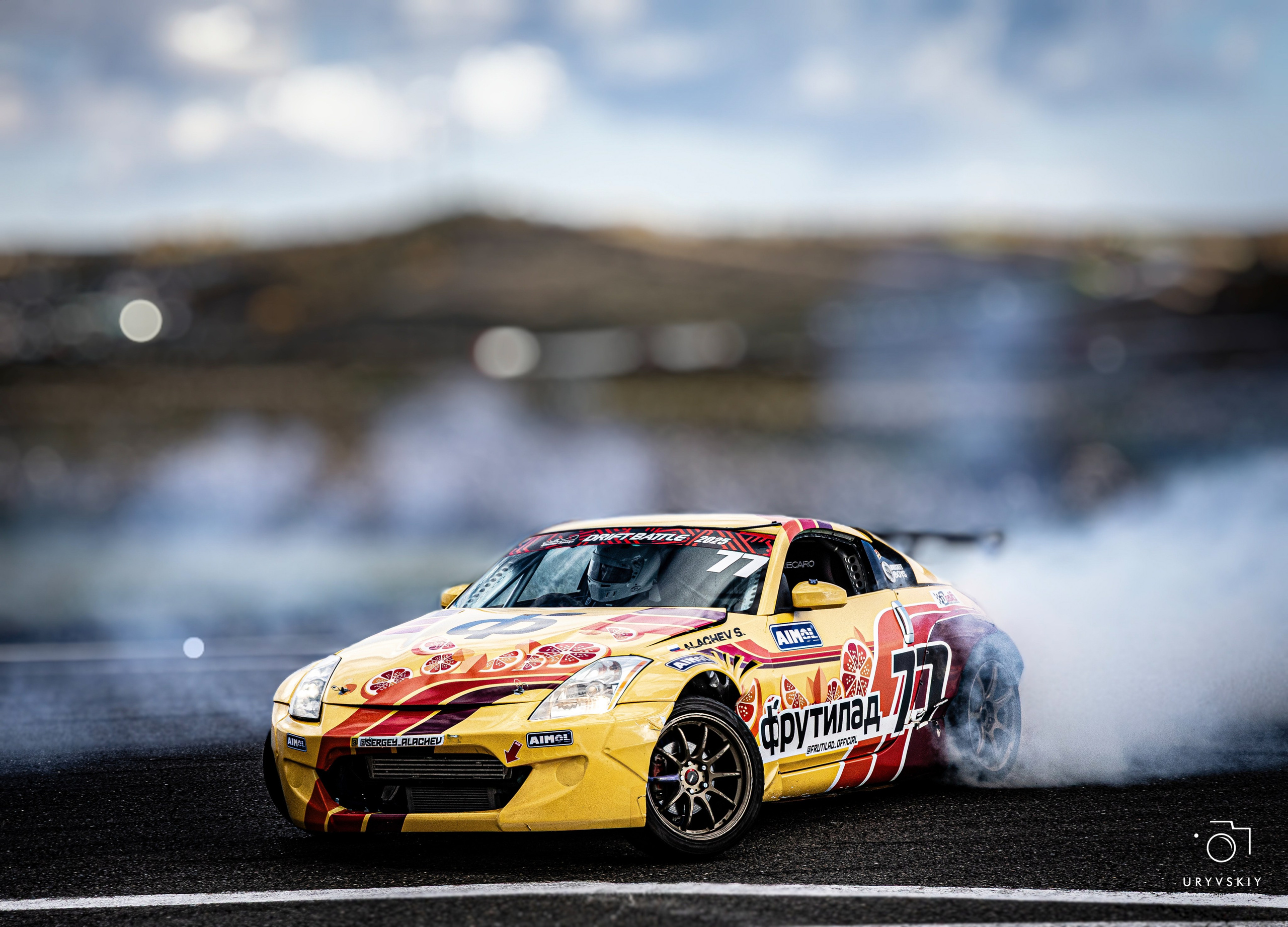 Красное кольцо. Дрифт баттл. Игорь Урывский. Фотограф Красноярск