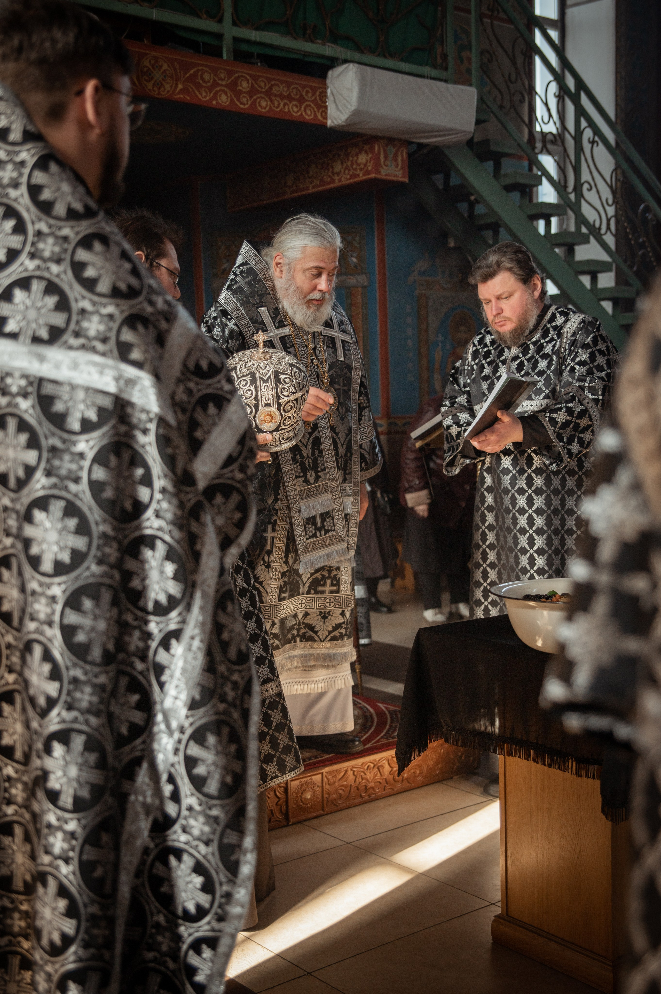 Преждеосвящение Даров. Храм Серафима Саровского. Церковный, семейный и репортажный фотограф Волгоград, Волжский