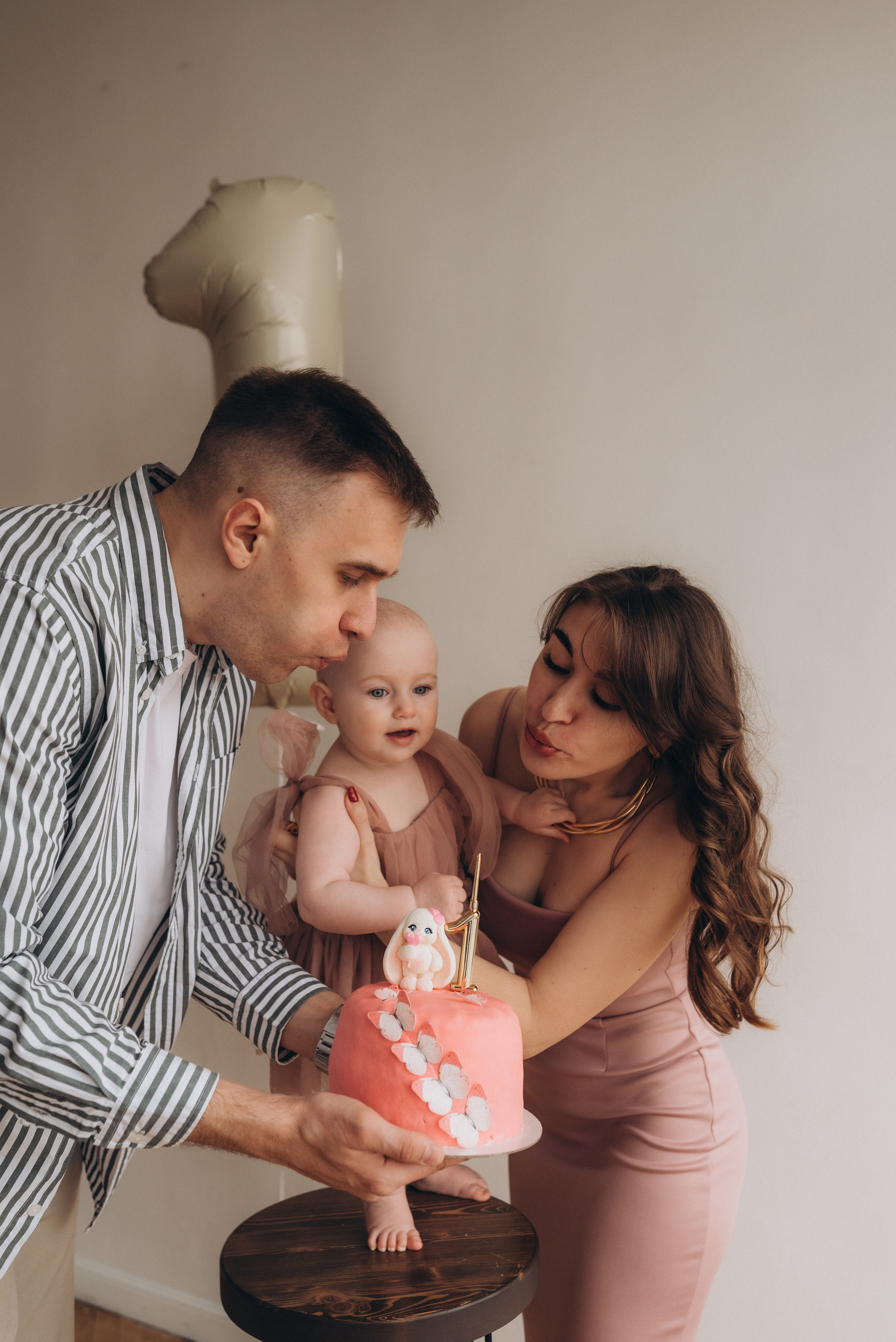 1 годик Полине. Семейный фотограф Юлия Власова