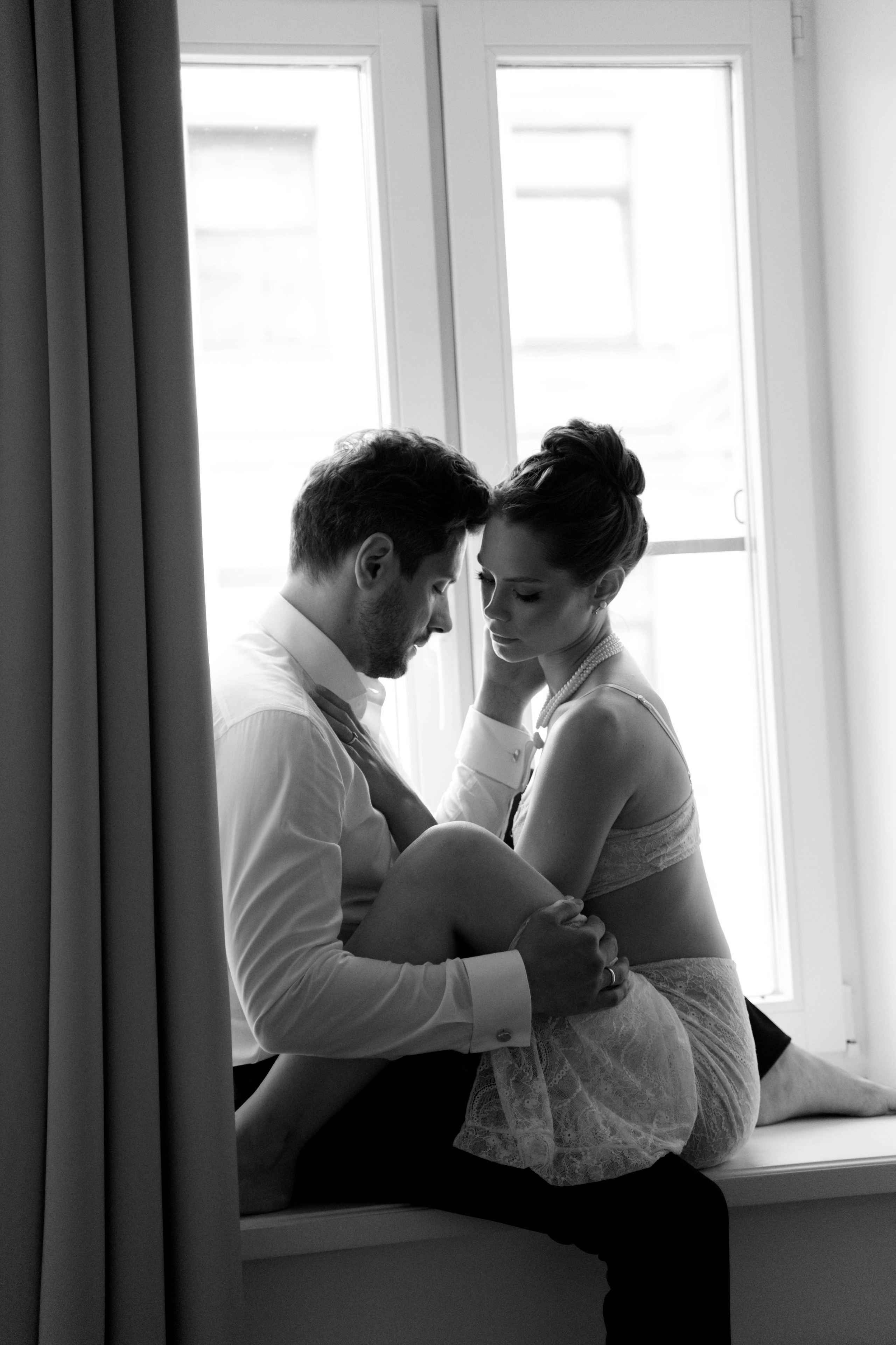 Совместные сборы в одной квартире…. Свадебный фотограф Казань Анастасия Доле