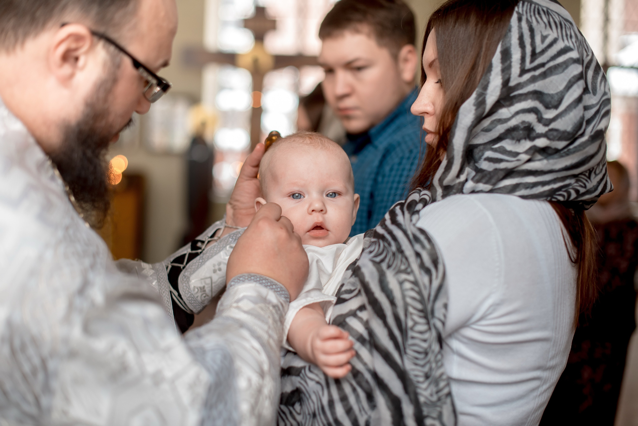 Крещение Максима. Фотограф Мария Стрелкова