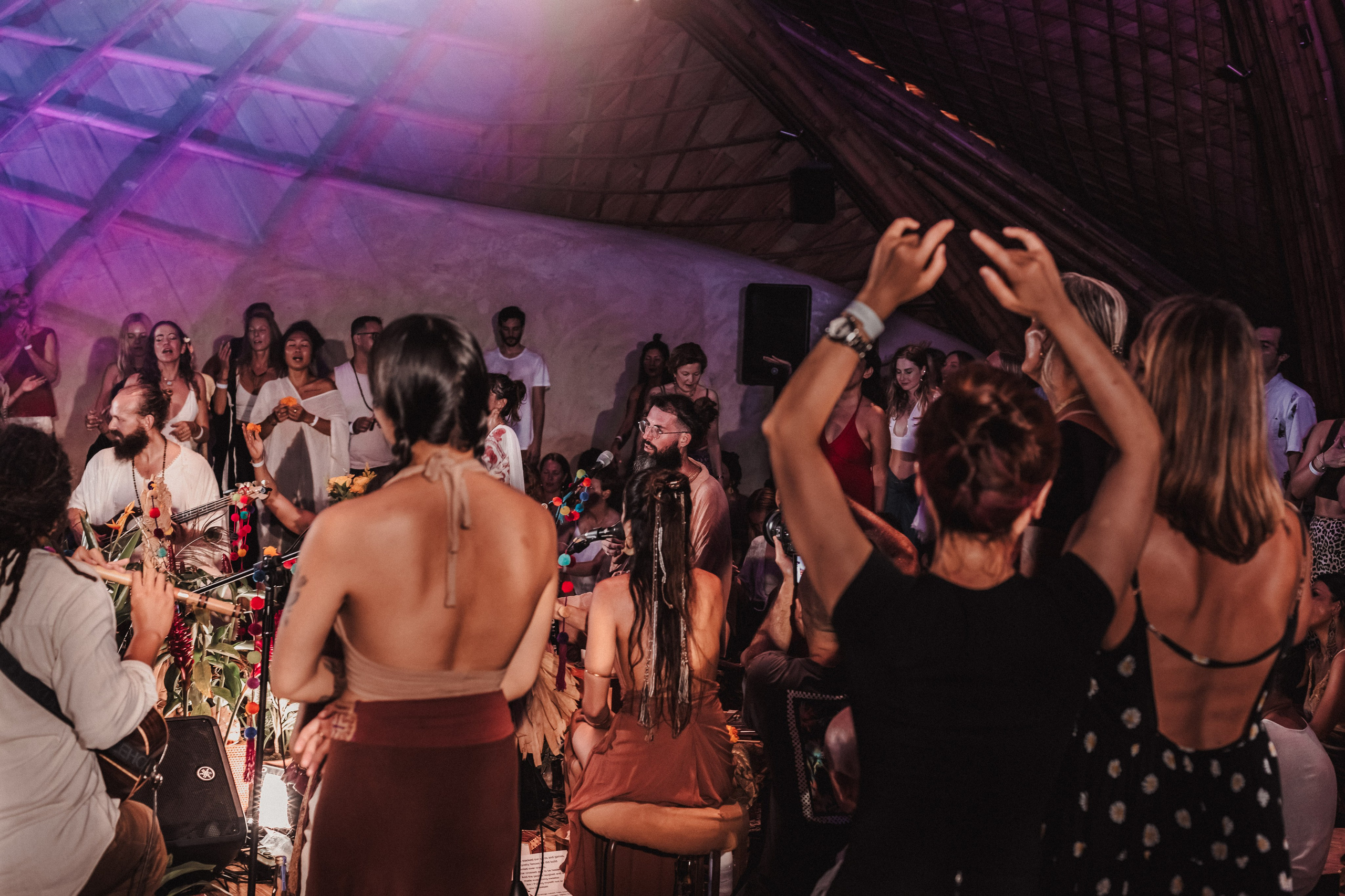 Hanuman Project kirtan at Alchemy march. Mariam Bagdasaryan