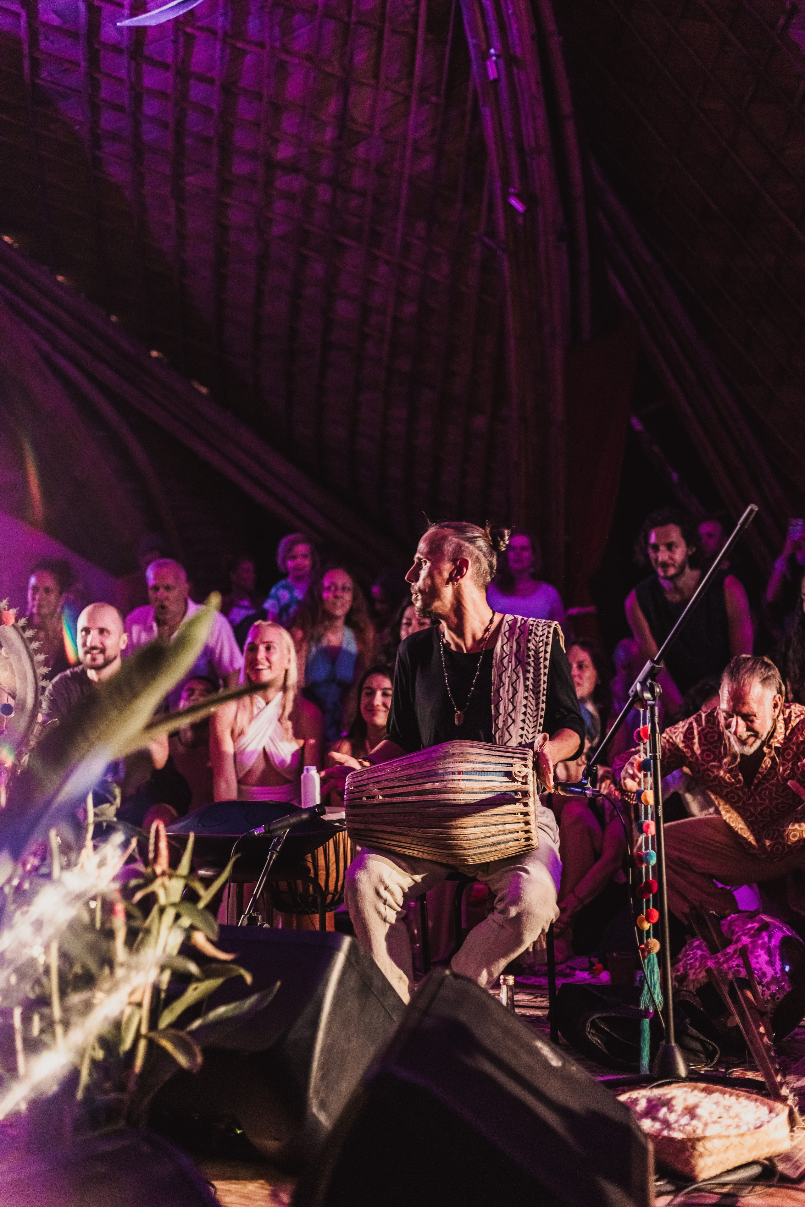 Hanuman Project kirtan at Alchemy april. Mariam Bagdasaryan