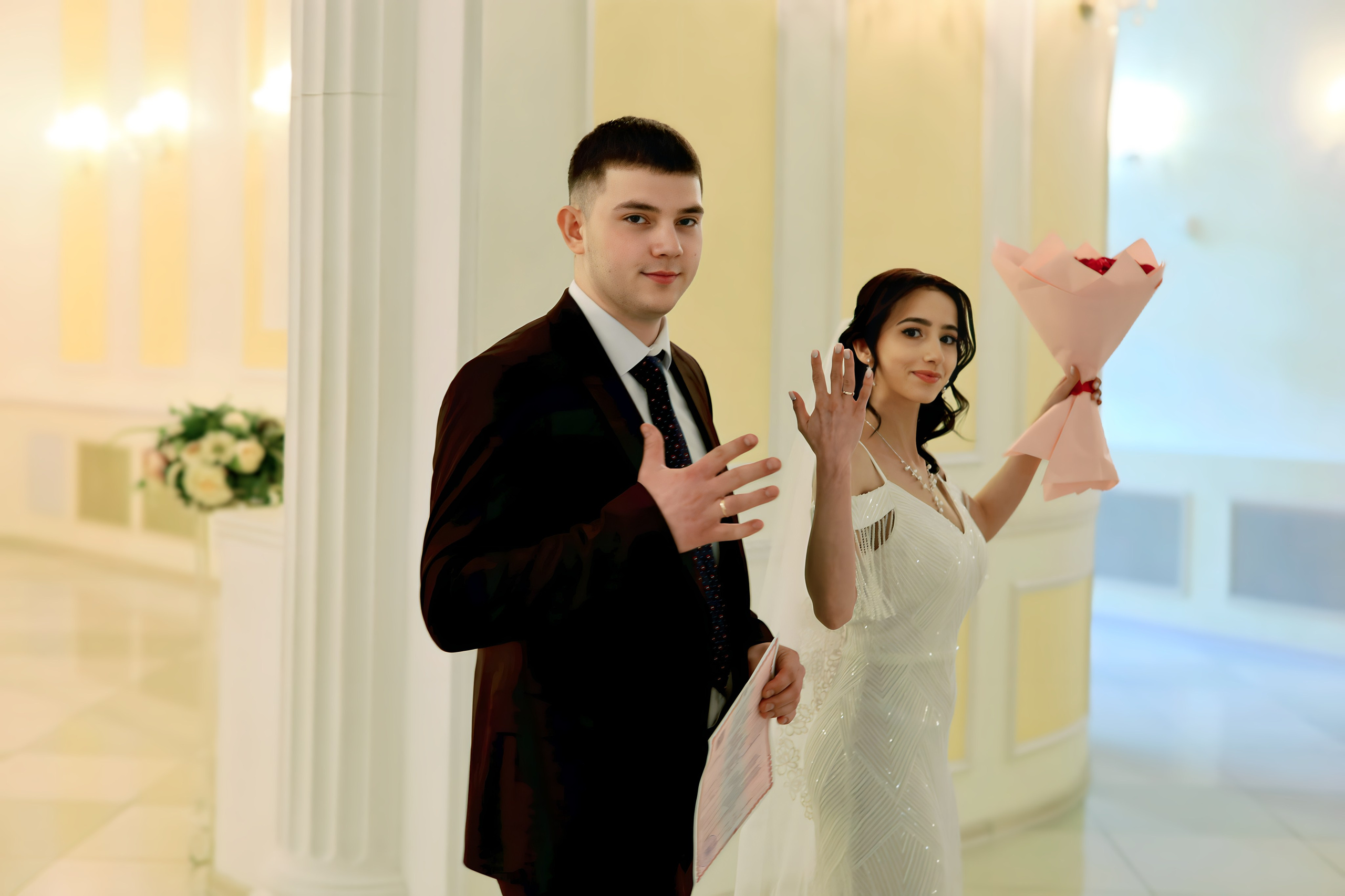 Свадебная Love story-фотосессия молодоженов. Юлия Егорова | Фотограф Королёв, Москва, МО • Портреты • Свадьбы • Street • Love Story