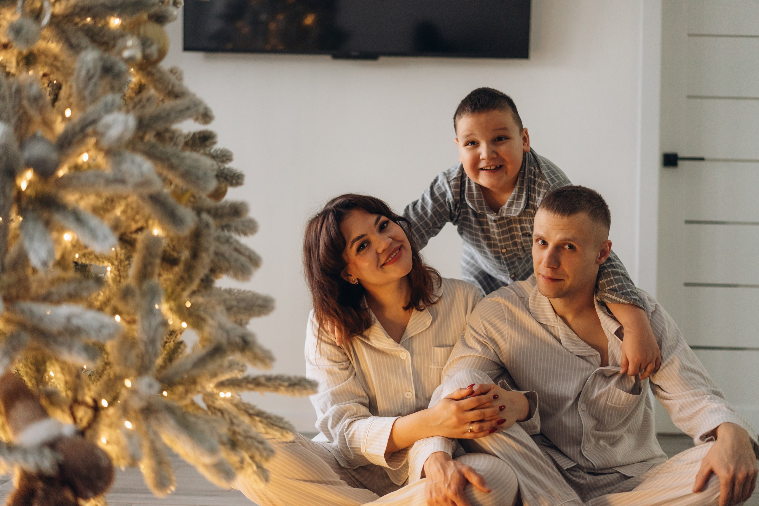 Домашняя новогодняя съемка. Фотограф Екатеринбург Кокшарова Александра