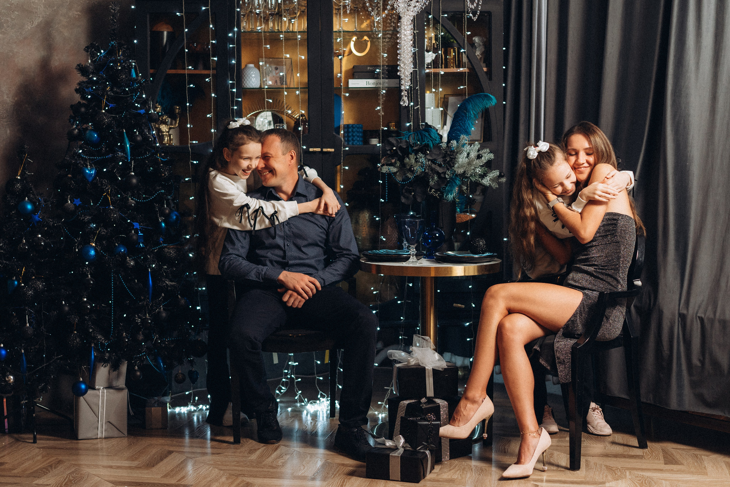 Семейная съемка в студии. Фотограф Екатеринбург Кокшарова Александра