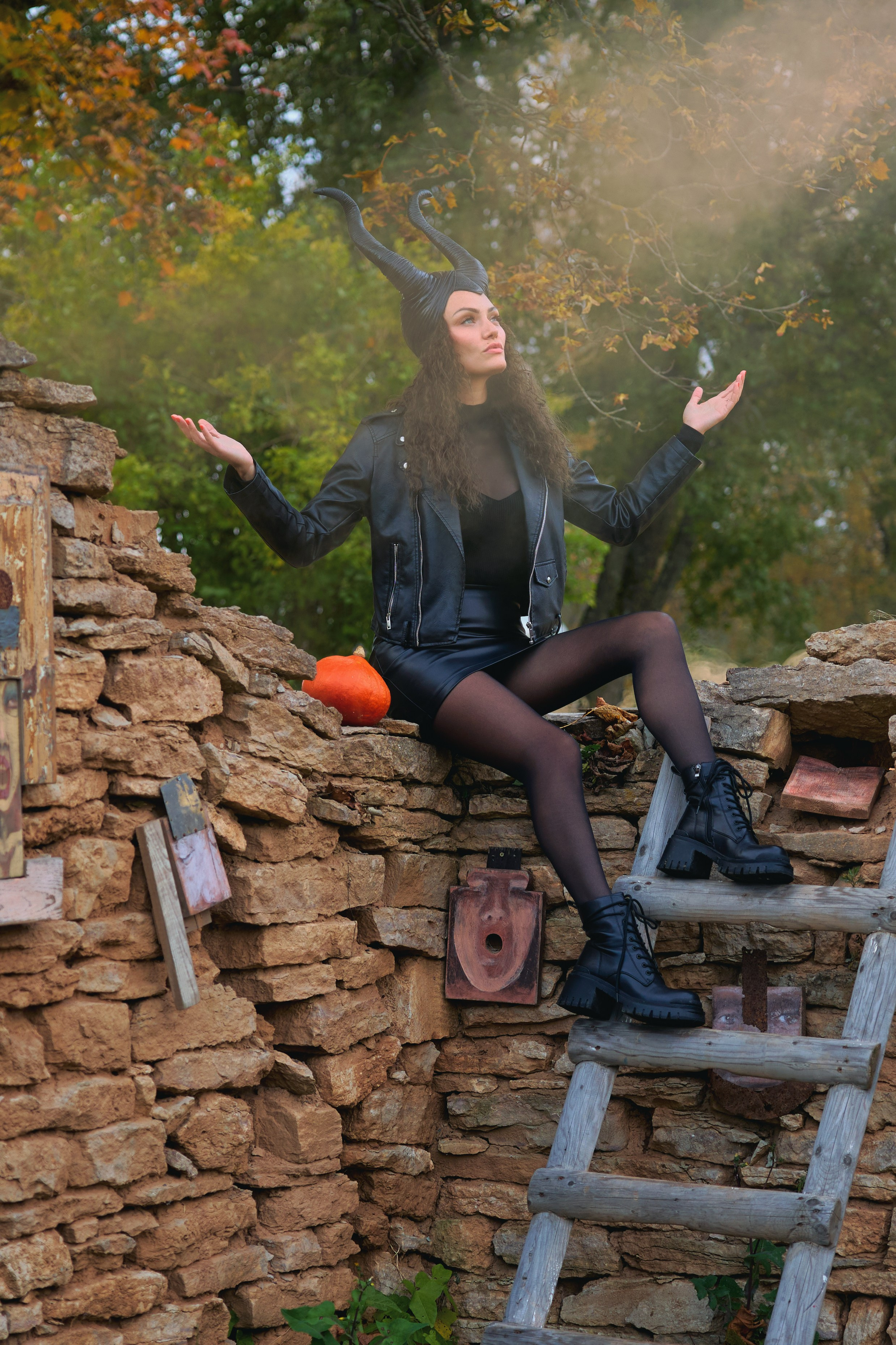 Творческая съемка. Малефисента. Фотограф Люся Воробьева