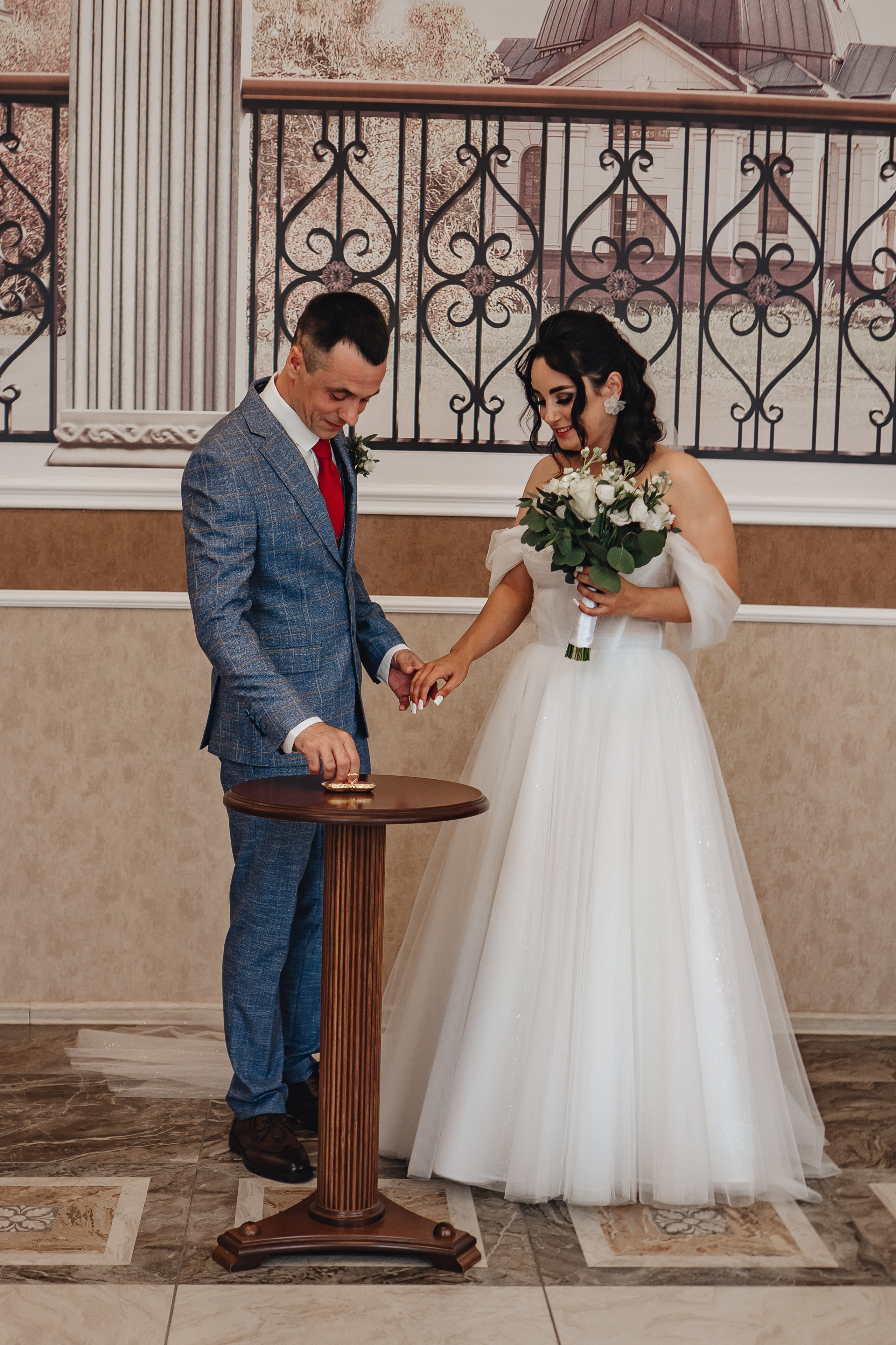 СВАДЕБНАЯ СЬЕМКА В ЗАГСЕ НА МОСКОВСКОМ ПРОСПЕКТЕ. Профессиональный фотограф, Санкт-Петербург — Виктория Богомолова