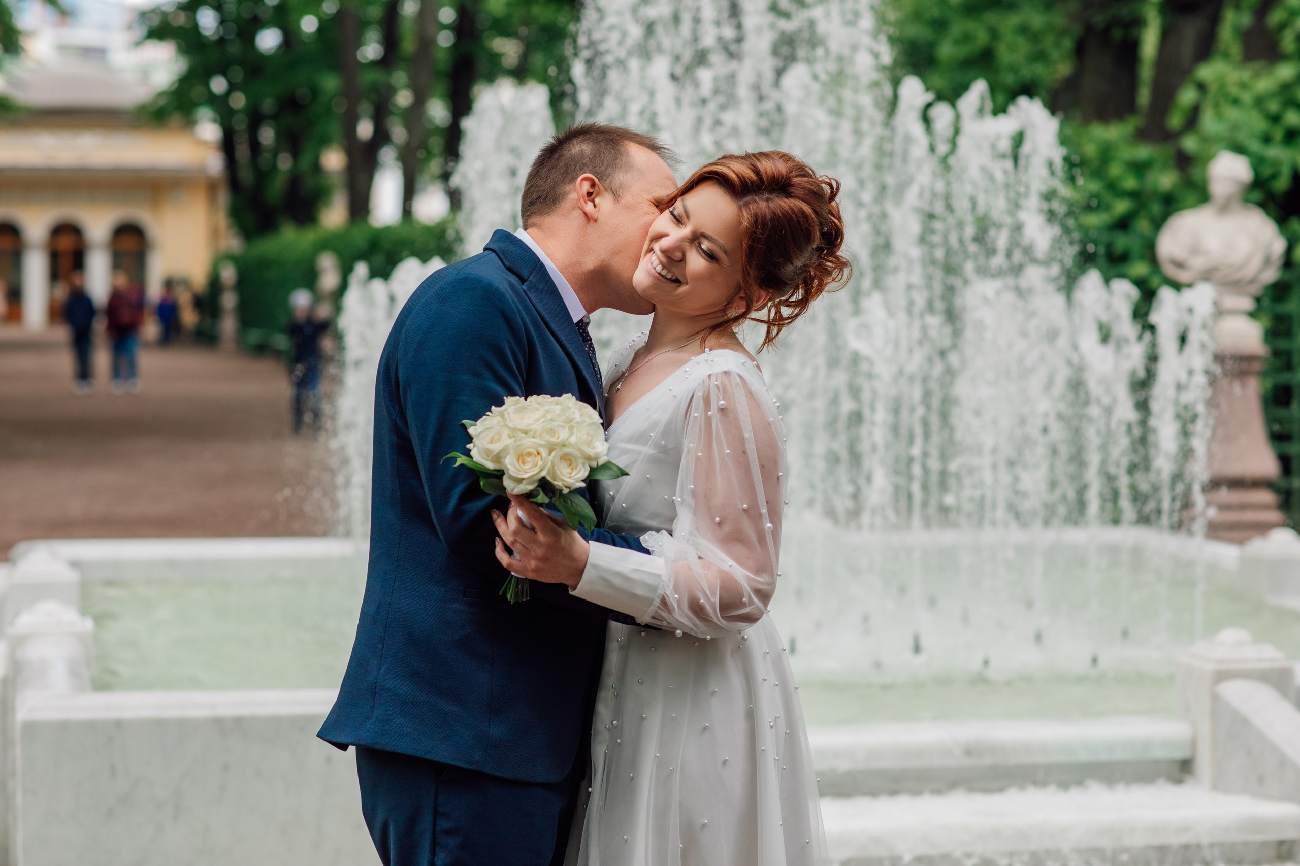 Татьяна и Роман. Регистрация брака во Дворце бракосочения № 2 и прогулка. Свадебный и семейный фотограф в Санкт-Петербурге и Сестрорецке