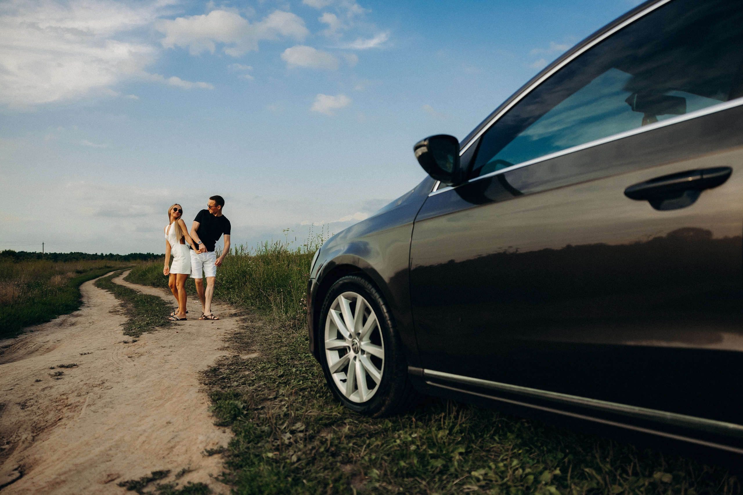 Саша&Настя. Один летний вечер. Фотограф Марина Юдина. Подольск, Москва