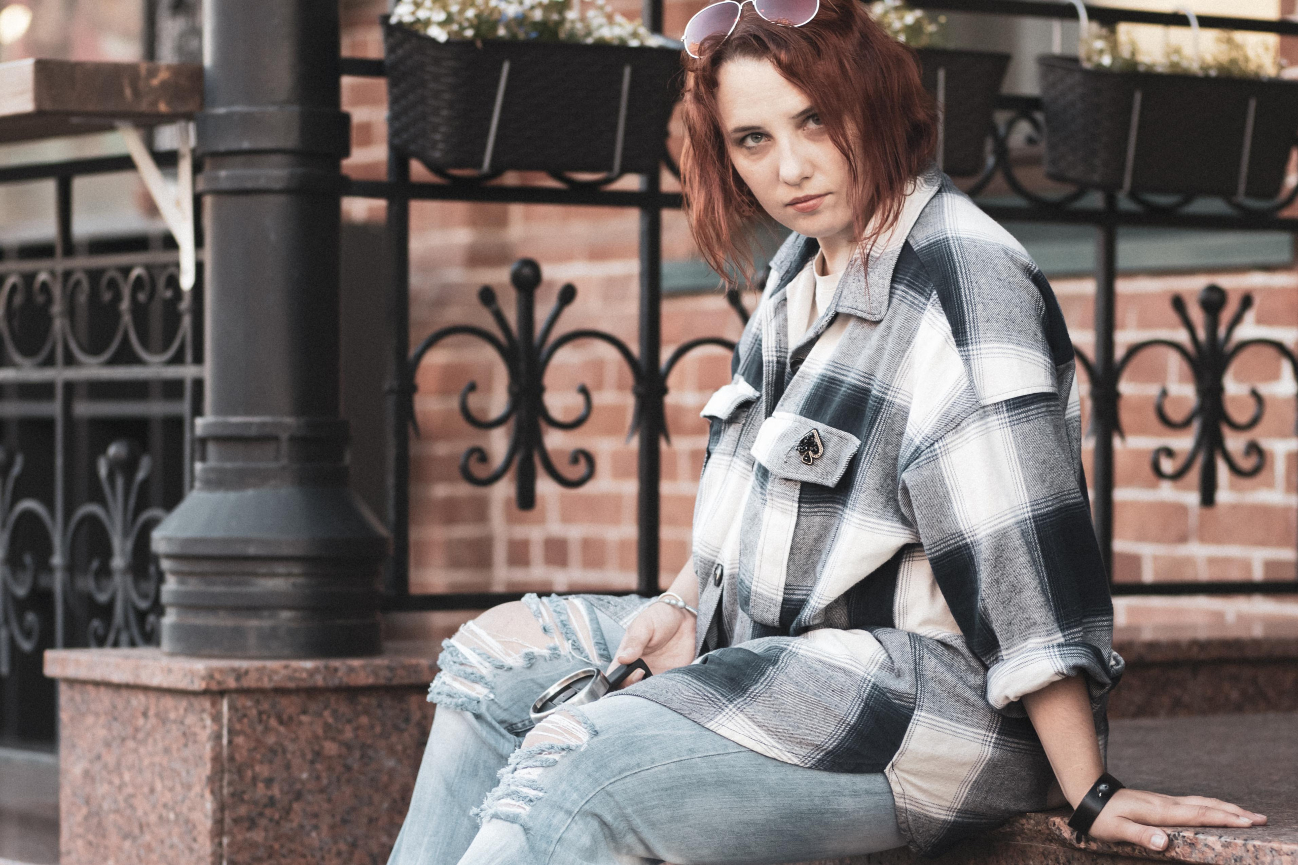 Ксения. Город на рассвете. Фотограф в Красноярске Оксана Корчагина