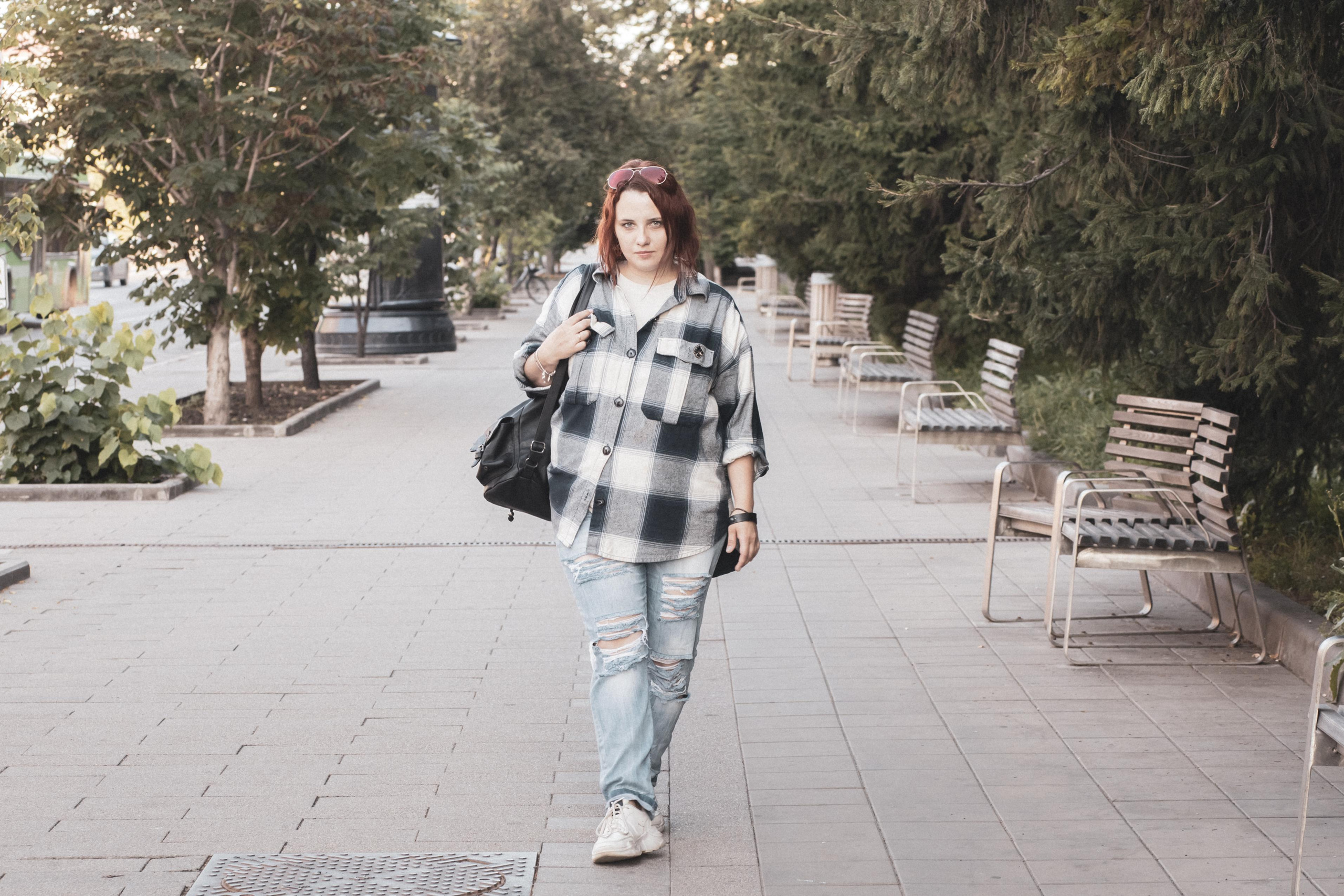 Ксения. Город на рассвете. Фотограф в Красноярске Оксана Корчагина