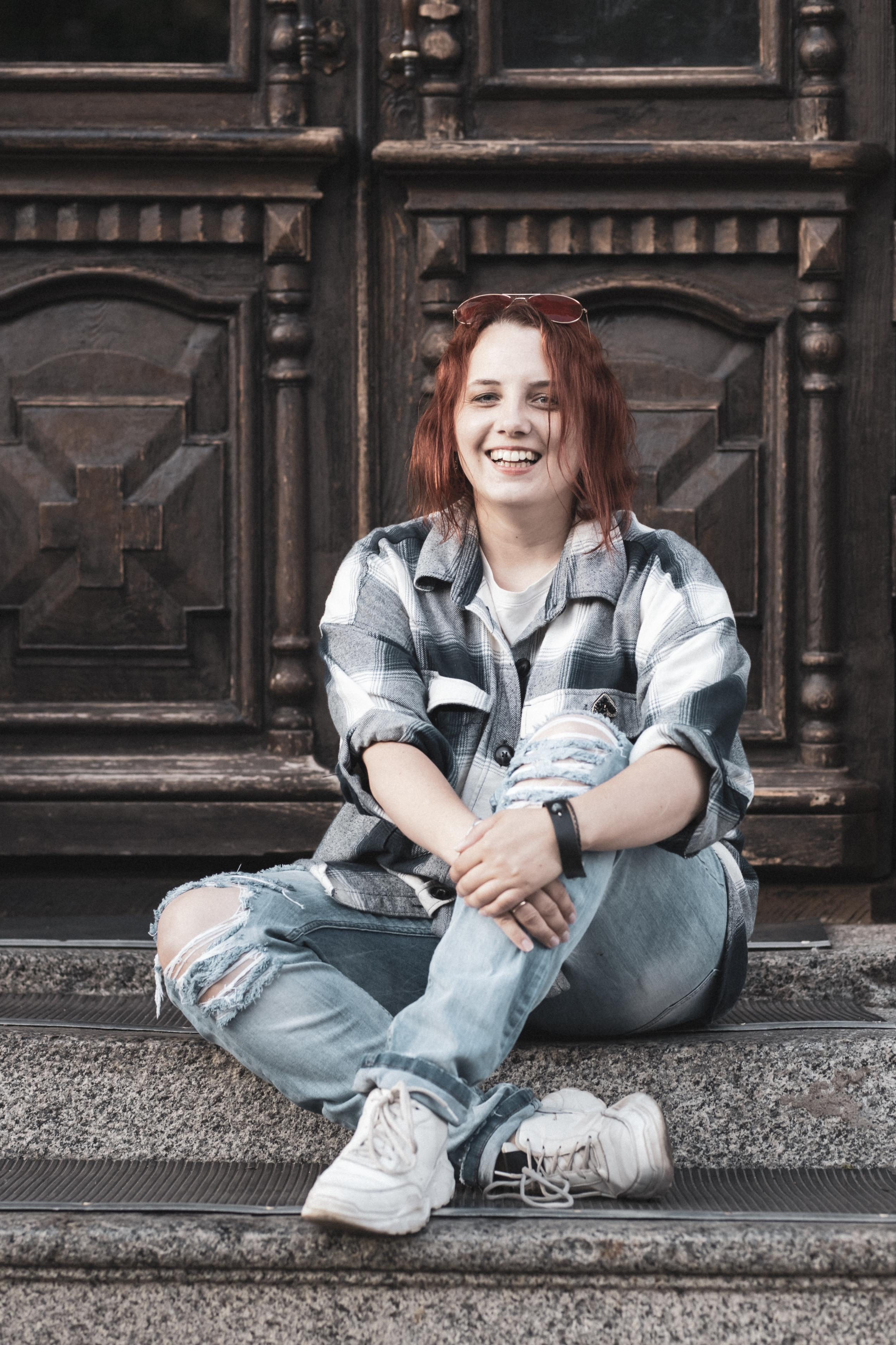 Ксения. Город на рассвете. Фотограф в Красноярске Оксана Корчагина