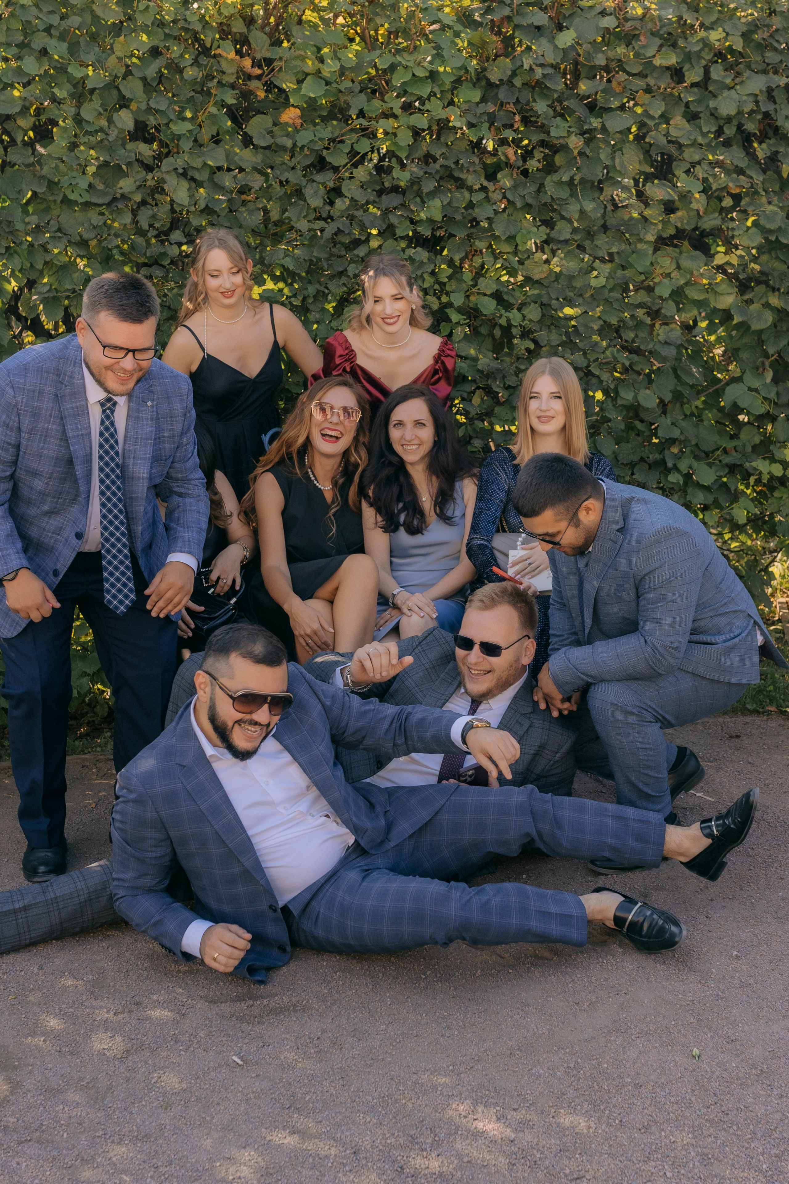 Свадебная фотосессия в Москве, парк Кусково. Свадебный фотограф в Москве Анна Полушина