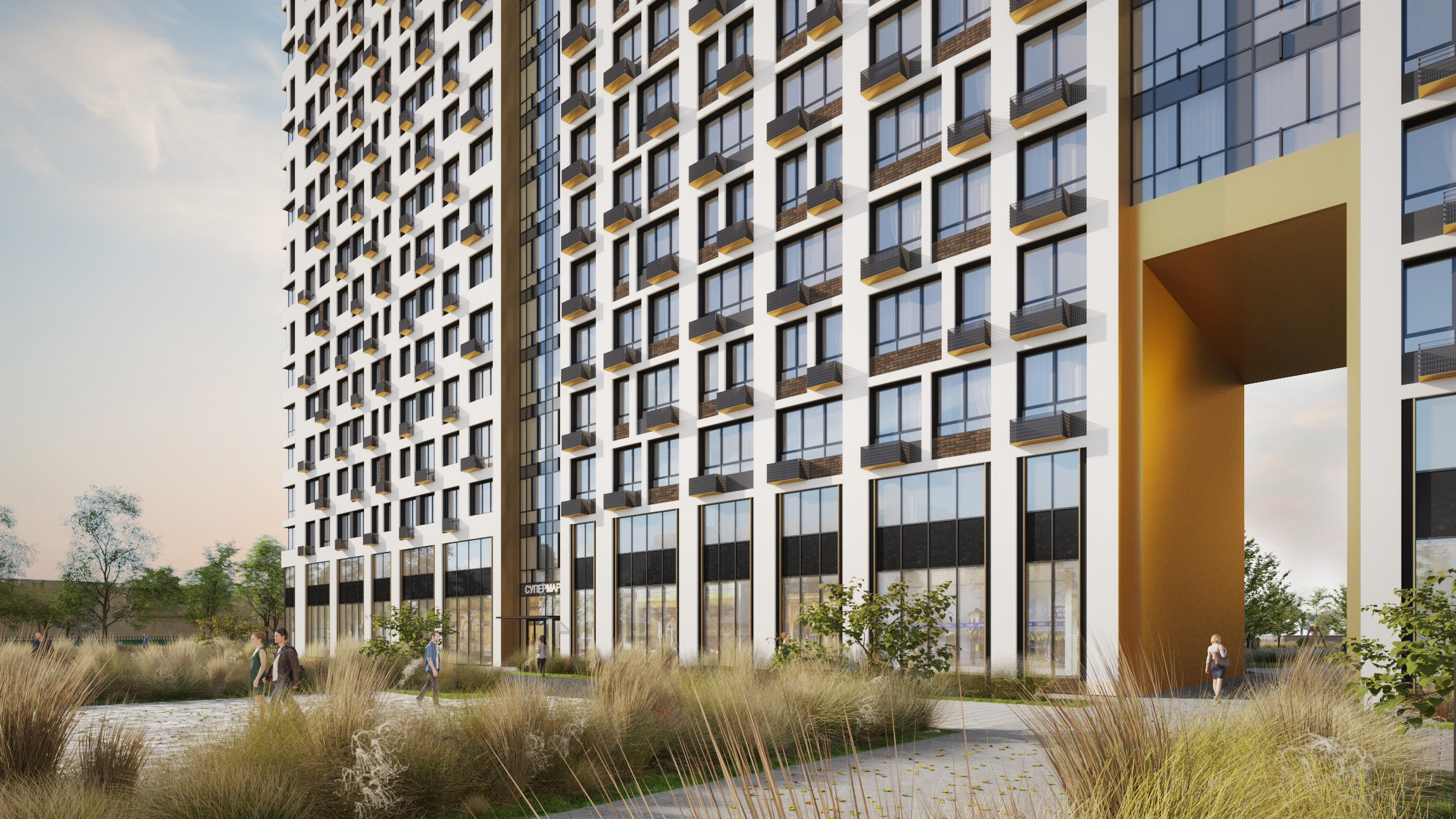 Жилой комплекс. Иван Ваганов. Портфолио