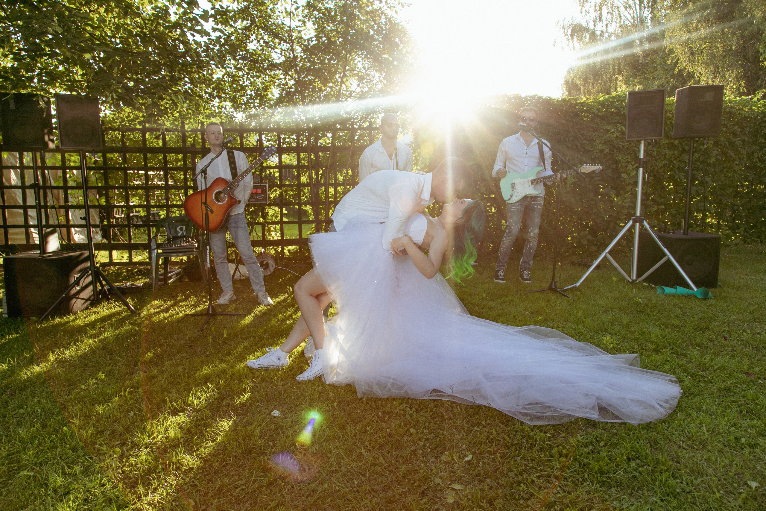 Свадебный снимок