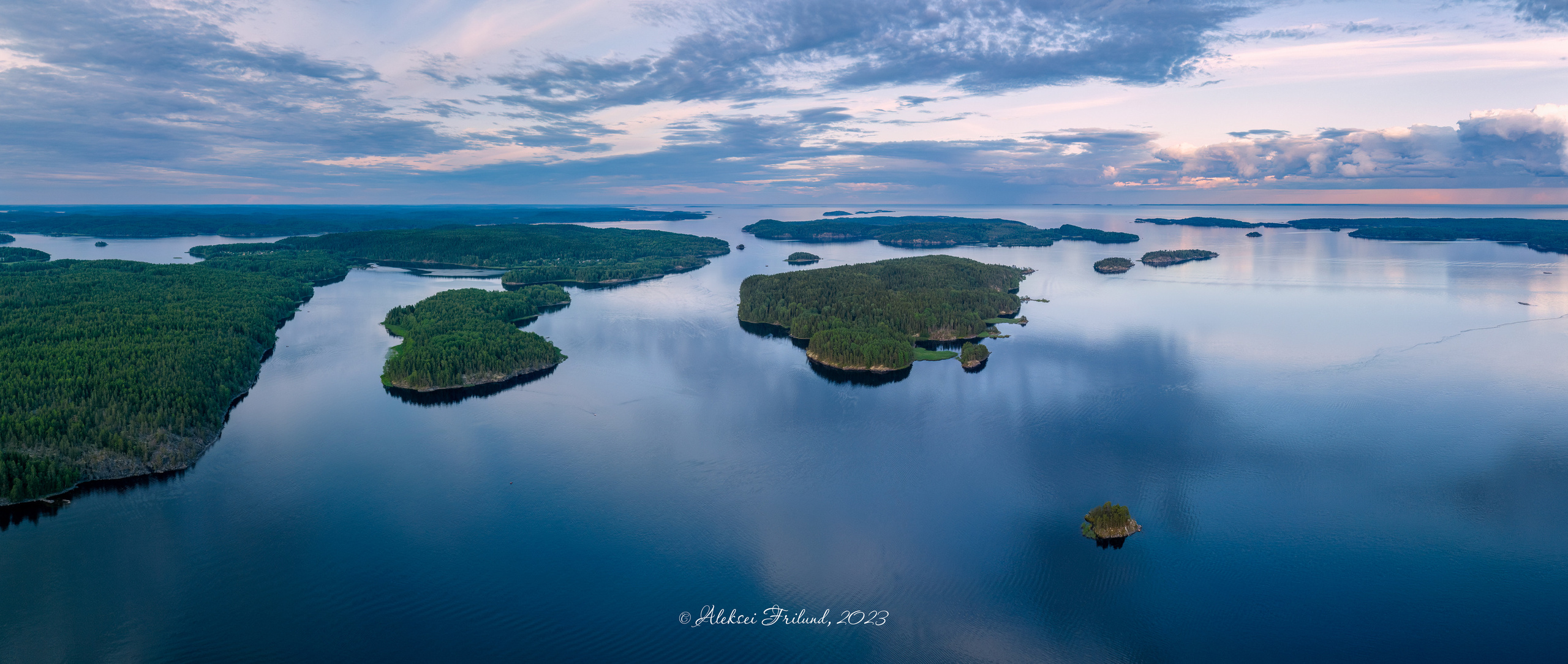 Ладожское озеро. Аэросъемка. Фото и Видео в Карелии. Алексей Фрилунд