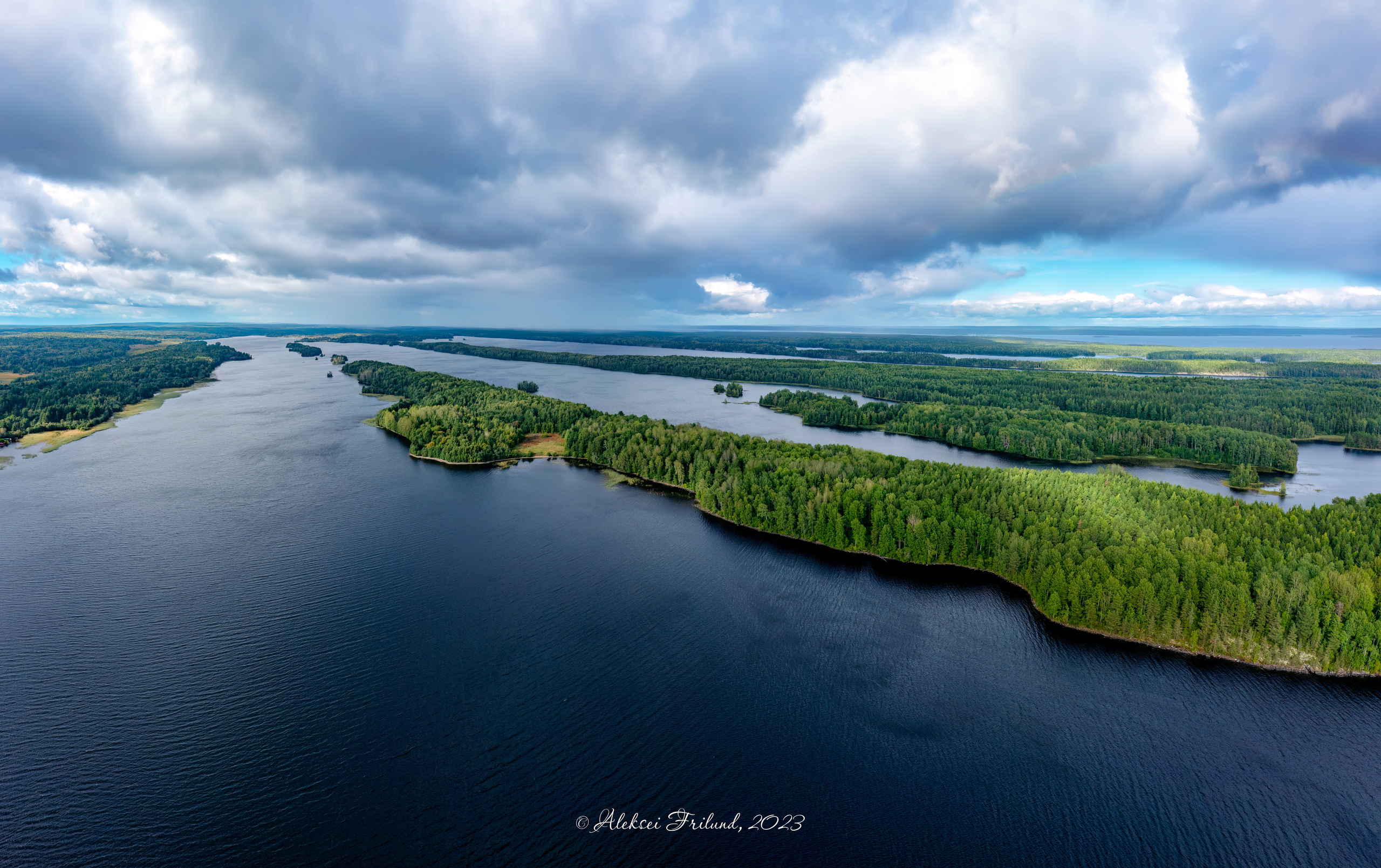 Природа Карелии. Аэросъемка. Фото и Видео в Карелии. Алексей Фрилунд