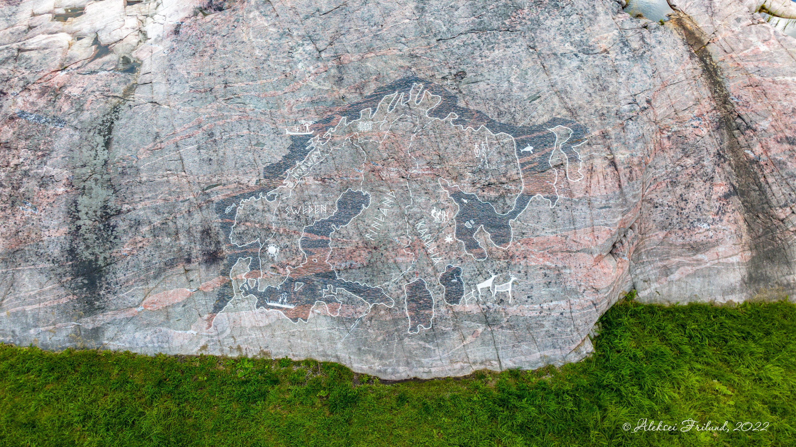 Исторический парк Бастiонъ. Аэросъемка. Фото и Видео в Карелии. Алексей Фрилунд