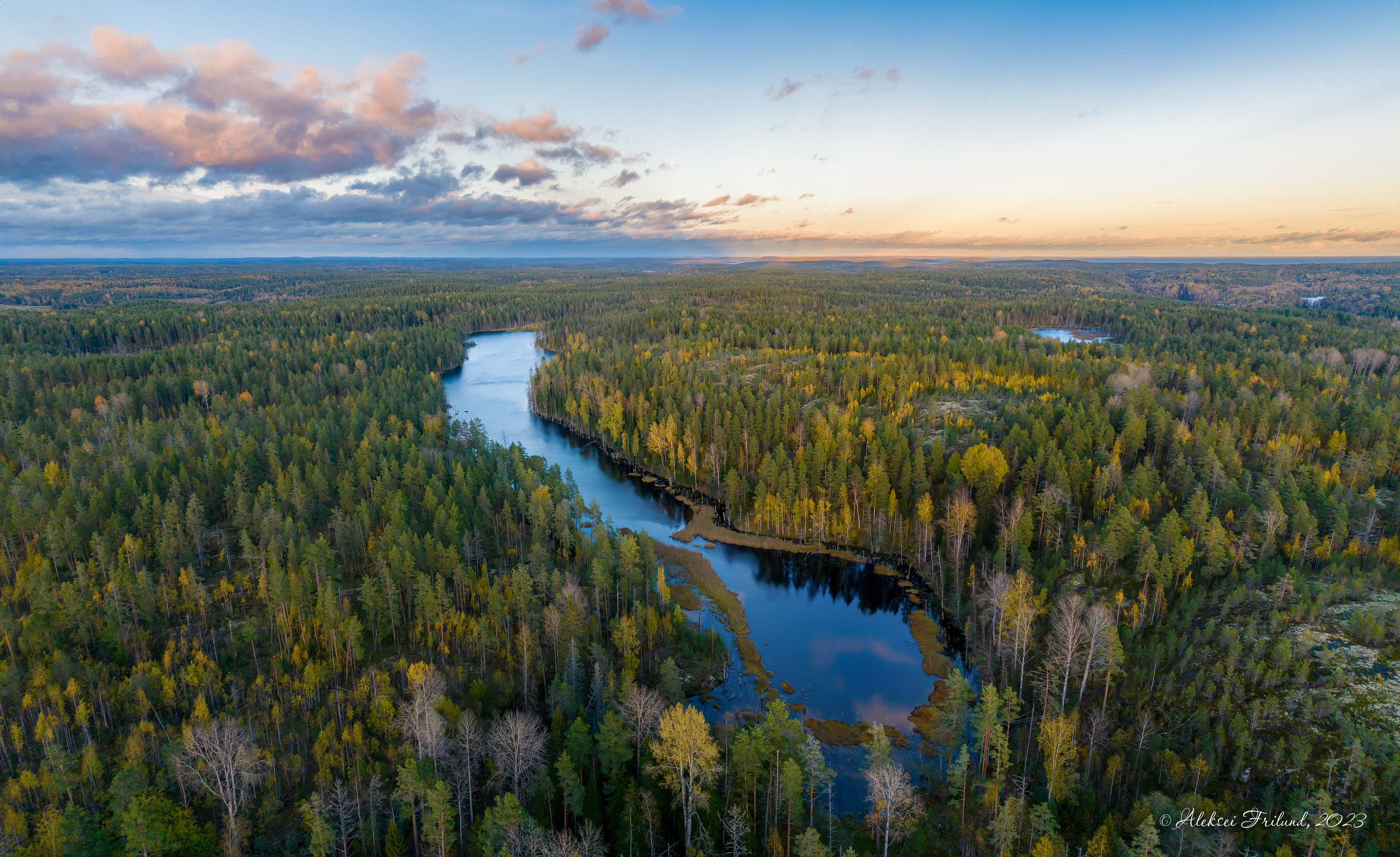 Природа Карелии. Аэросъемка. Фото и Видео в Карелии. Алексей Фрилунд