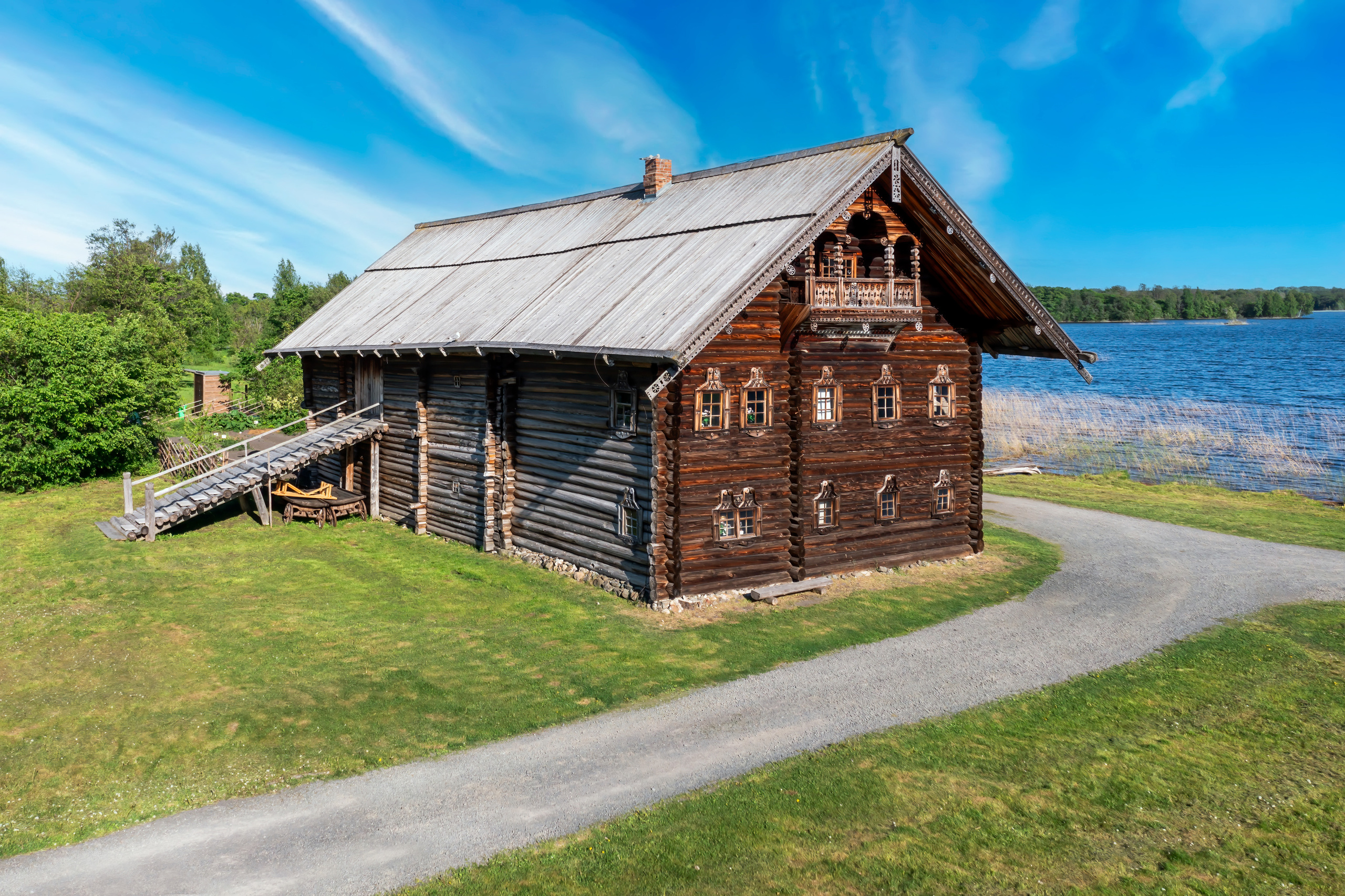 Деревянная архитектура Карелии. Аэросъемка. Фото и Видео в Карелии. Алексей Фрилунд