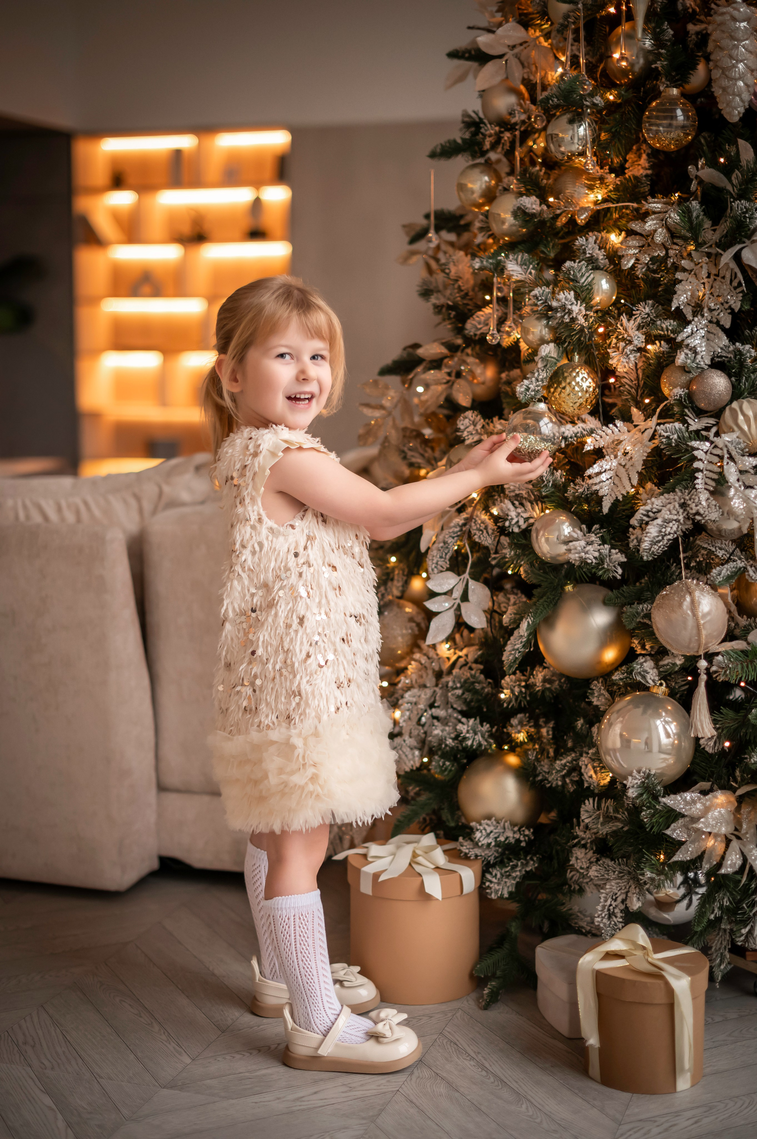 Семья Екатерины в студии Мимика