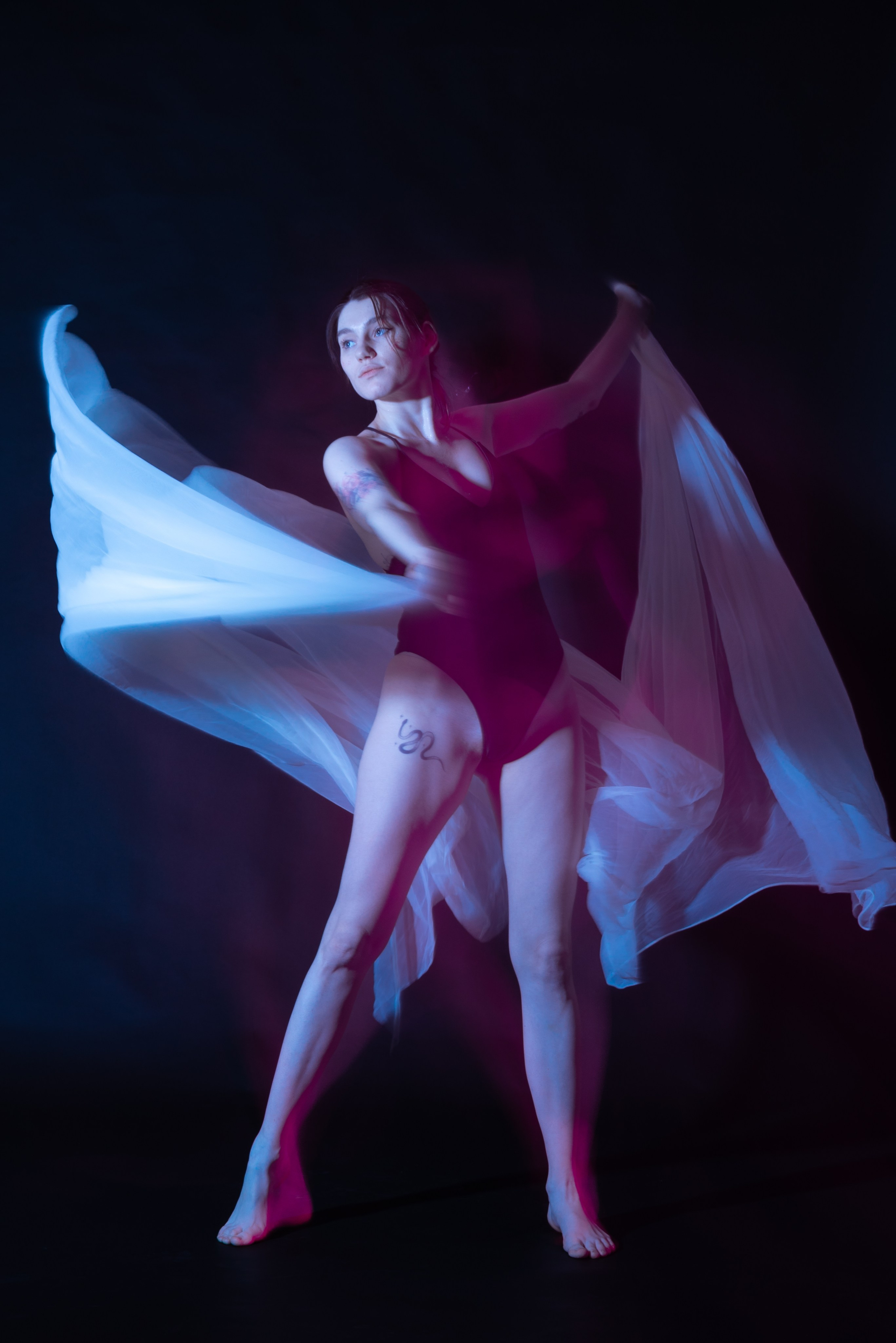 Лера, смешанный свет. Фотограф в Санкт-Петербурге Виктор Кудряшов