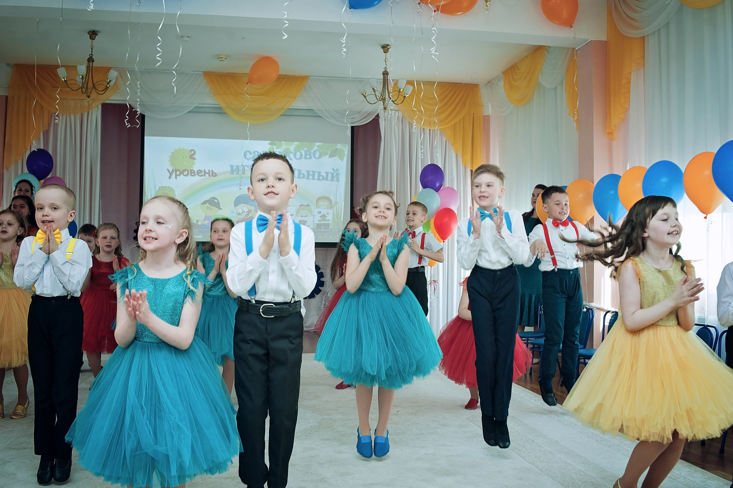 Выпускные в детском саду. Фотограф Санкт-Петербург