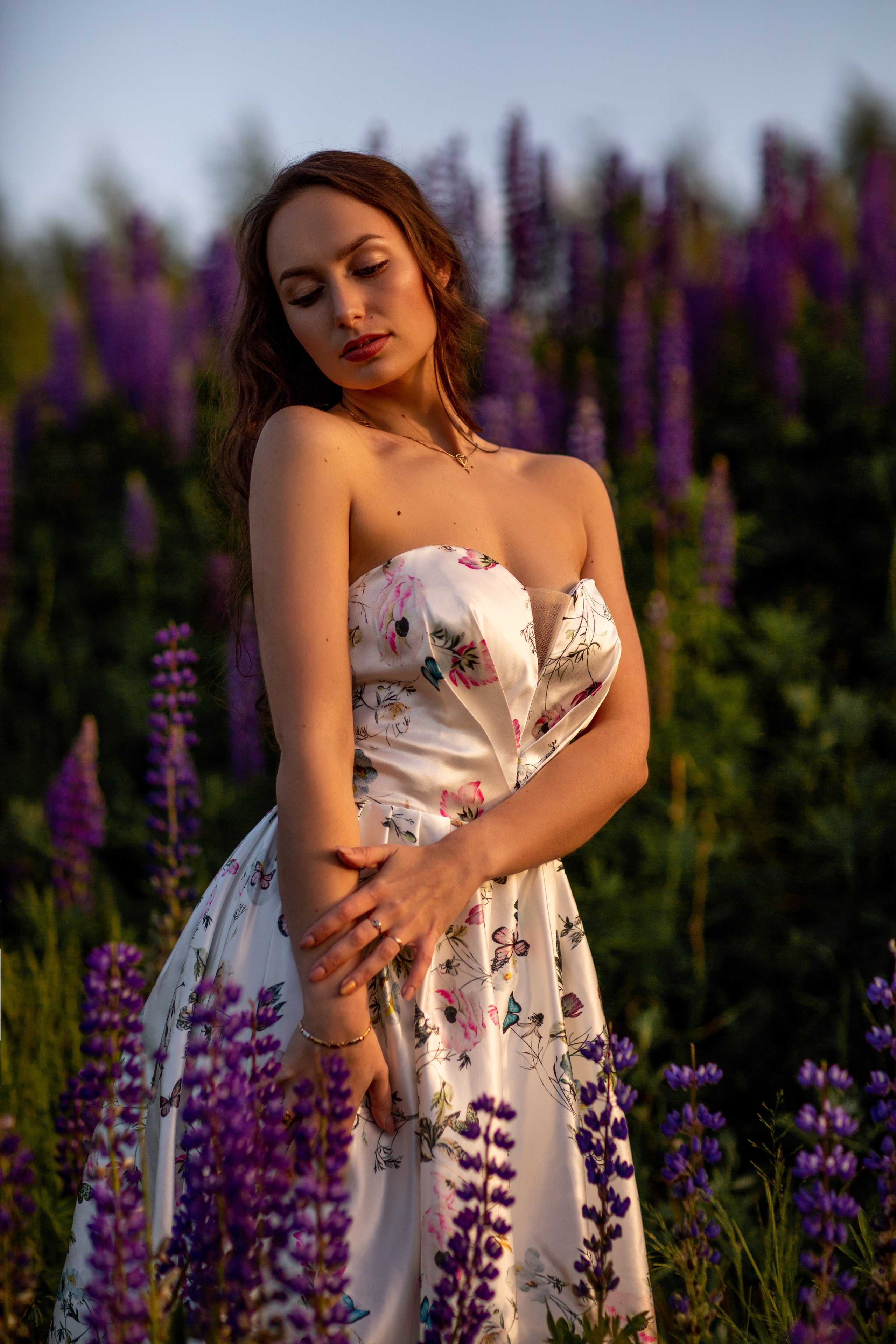 Люпиновая романтика. Детский и семейный фотограф в Санкт-Петербурге Алтухова Ольга