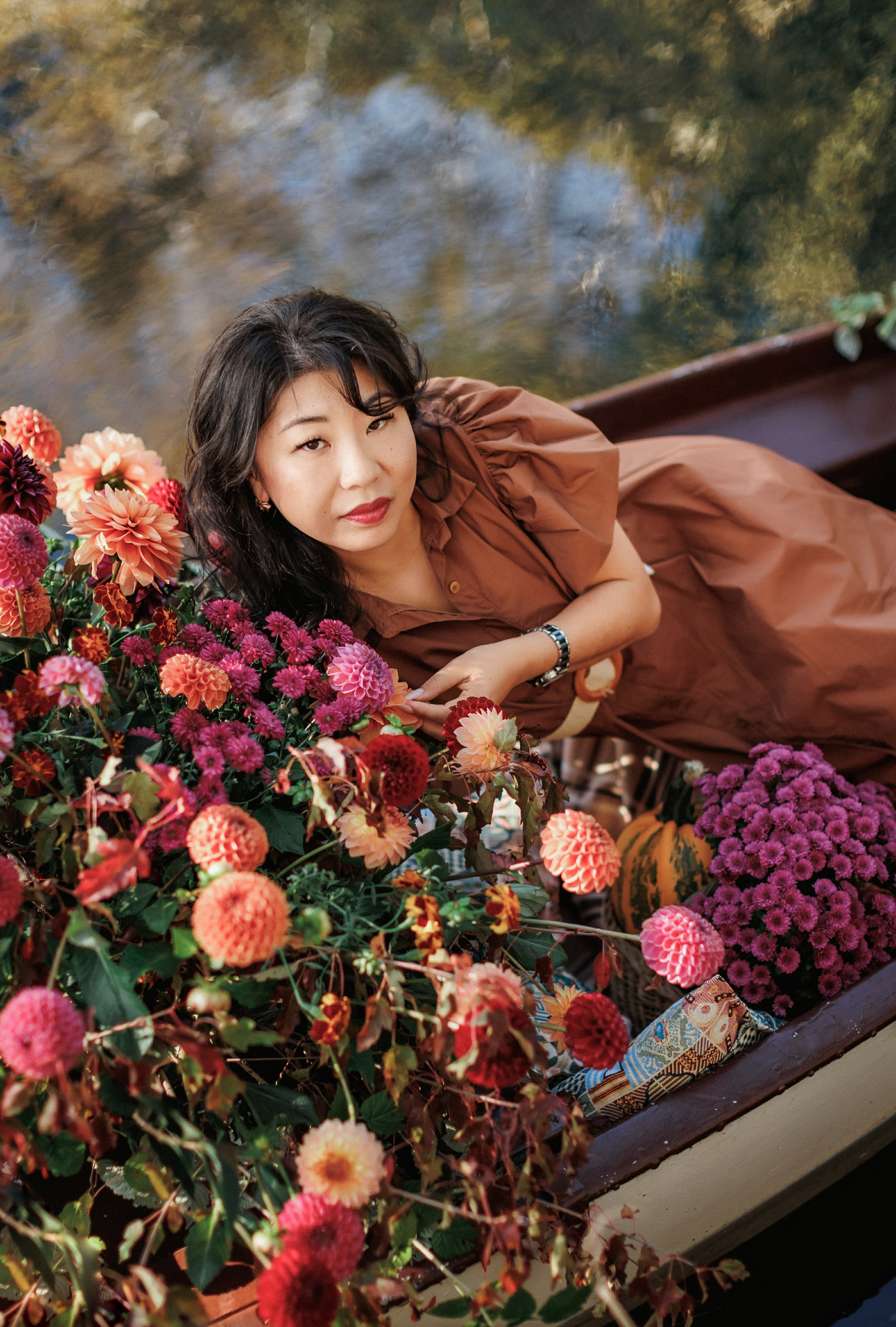 Фотопроект «Лодка в цветах». Свадебный, семейный и детский фотограф в городе Партизанск, Находка