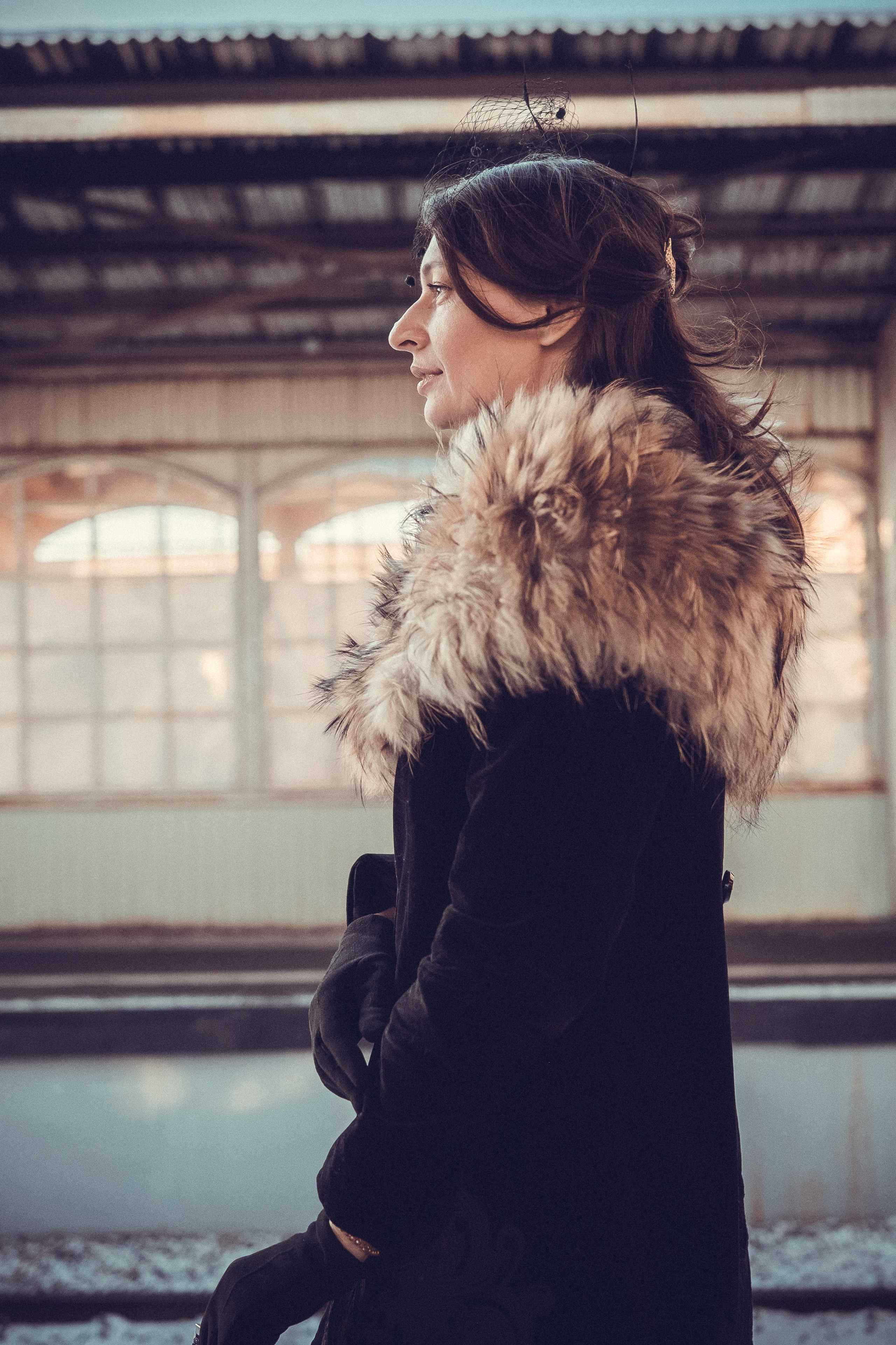 Ретро на Витебском вокзале. Professional photoartist in St. Petersburg (wedding, reportage, portrait, model book, love story) Alexander Shvedov