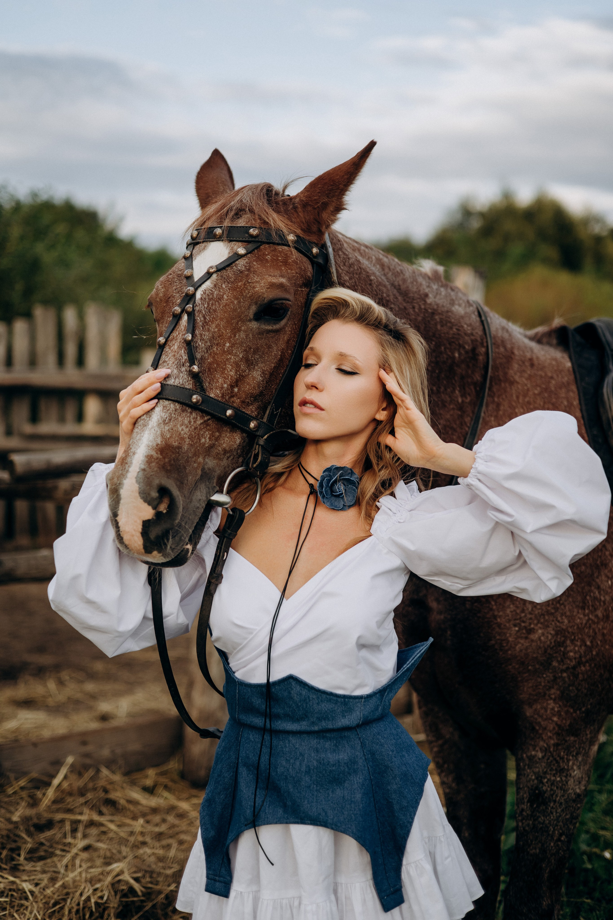 Фотоистория в конюшне. Портретный и семейный фотограф в Воронеже Ксения Ремизова