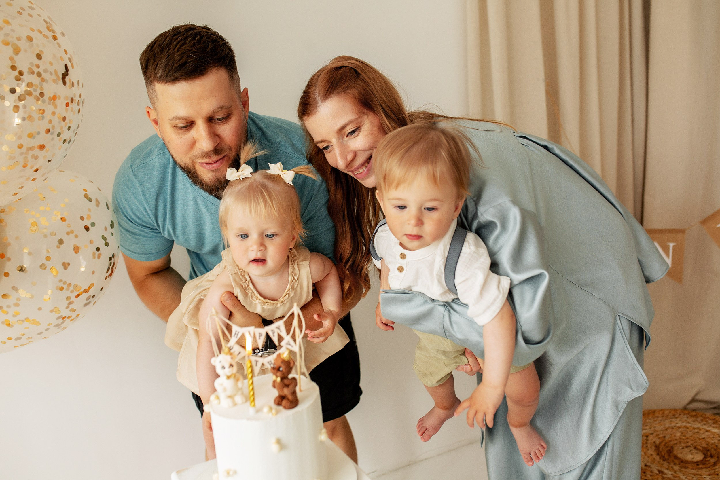 ВАРЯ и ИЛЬЯ 1 год. Фотограф новорожденных Оксана Полевская