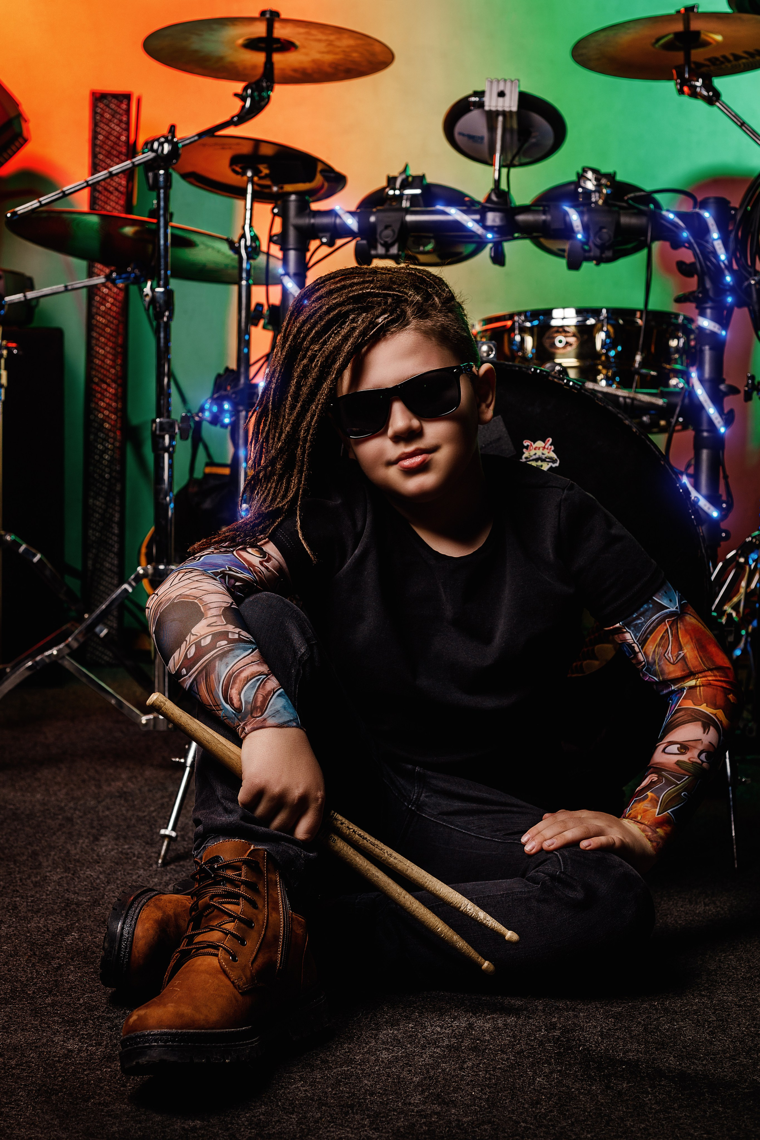 Юный рокер. Ирина Ананич. Фотограф в Красноярске