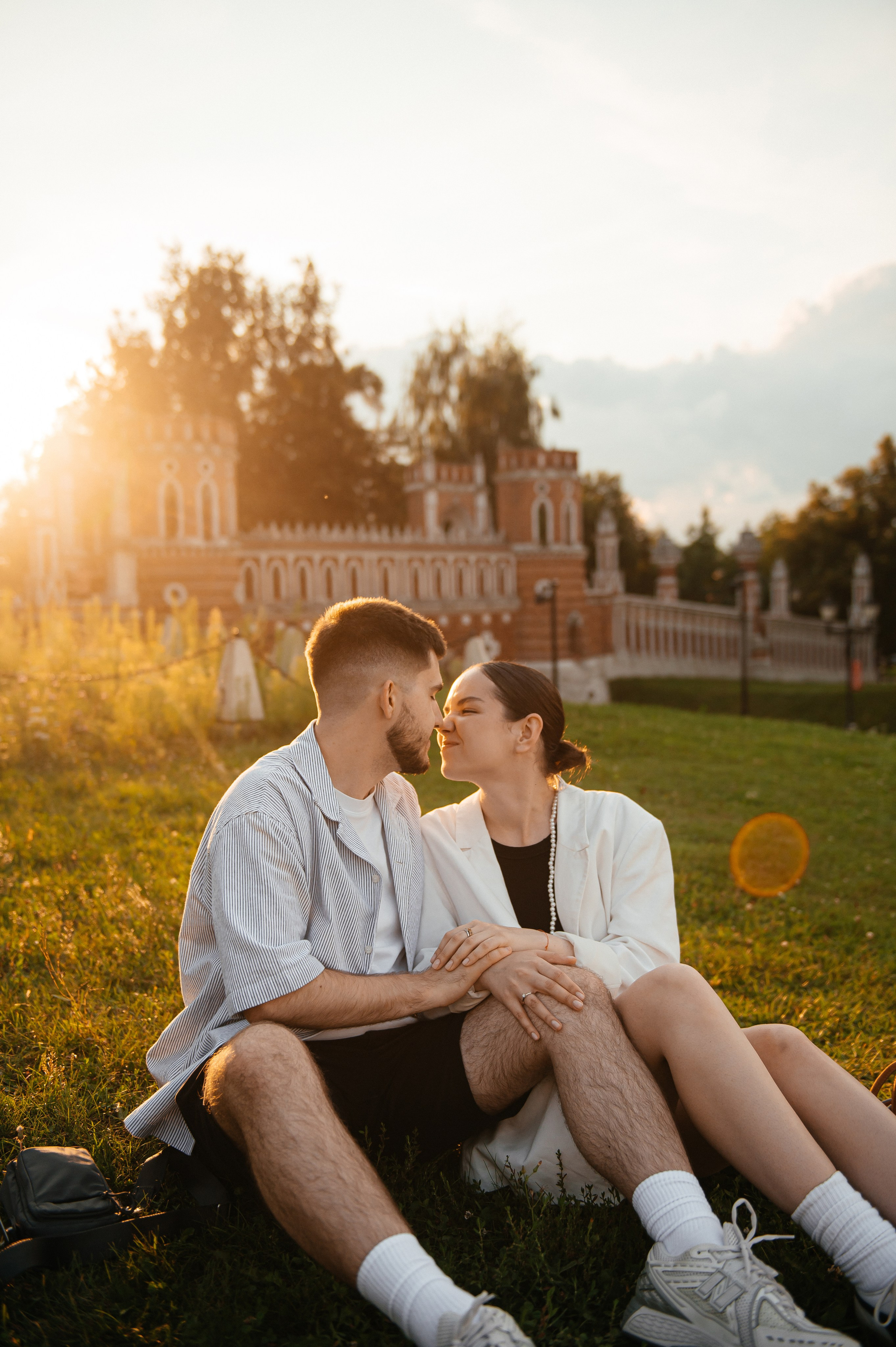 Предложение руки и сердца: Даша и Даня (Царицыно, 2024). Анна Пушина, фотограф, Москва, Королев, Пушкино