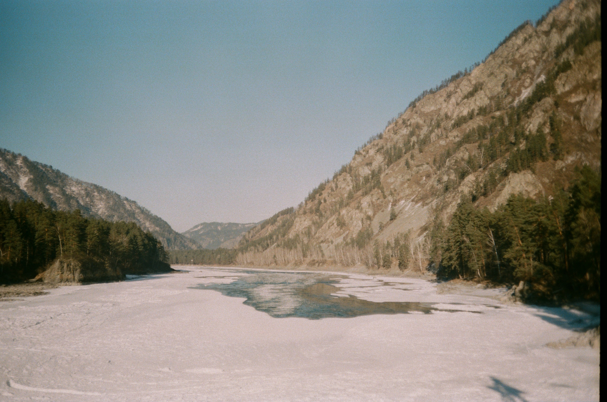 Мост к Камышлинскому водопаду, Белые Скалы