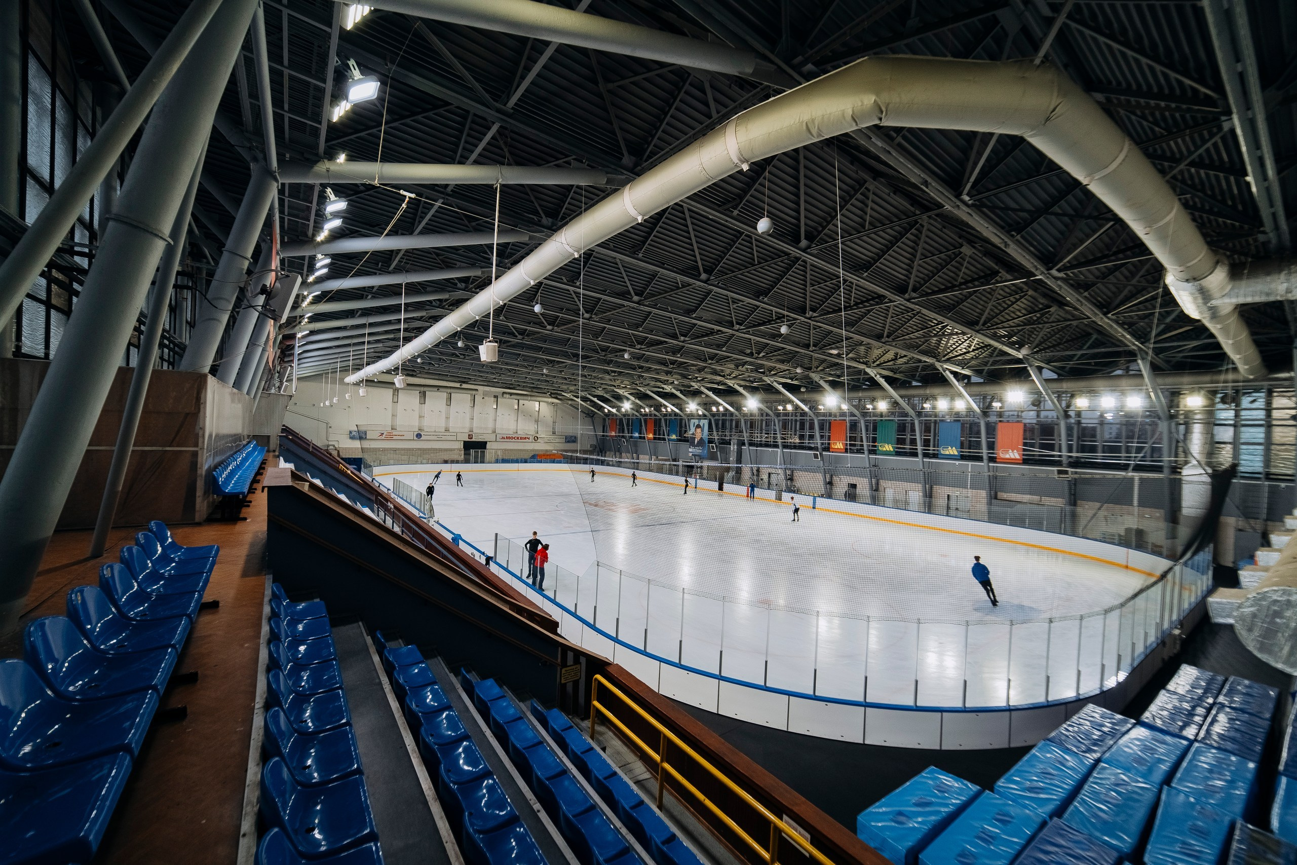 Как я показываю пространство: съемка московского спортивного комплекса. Профессиональный репортажный фотограф в Москве Владимир Глаголев