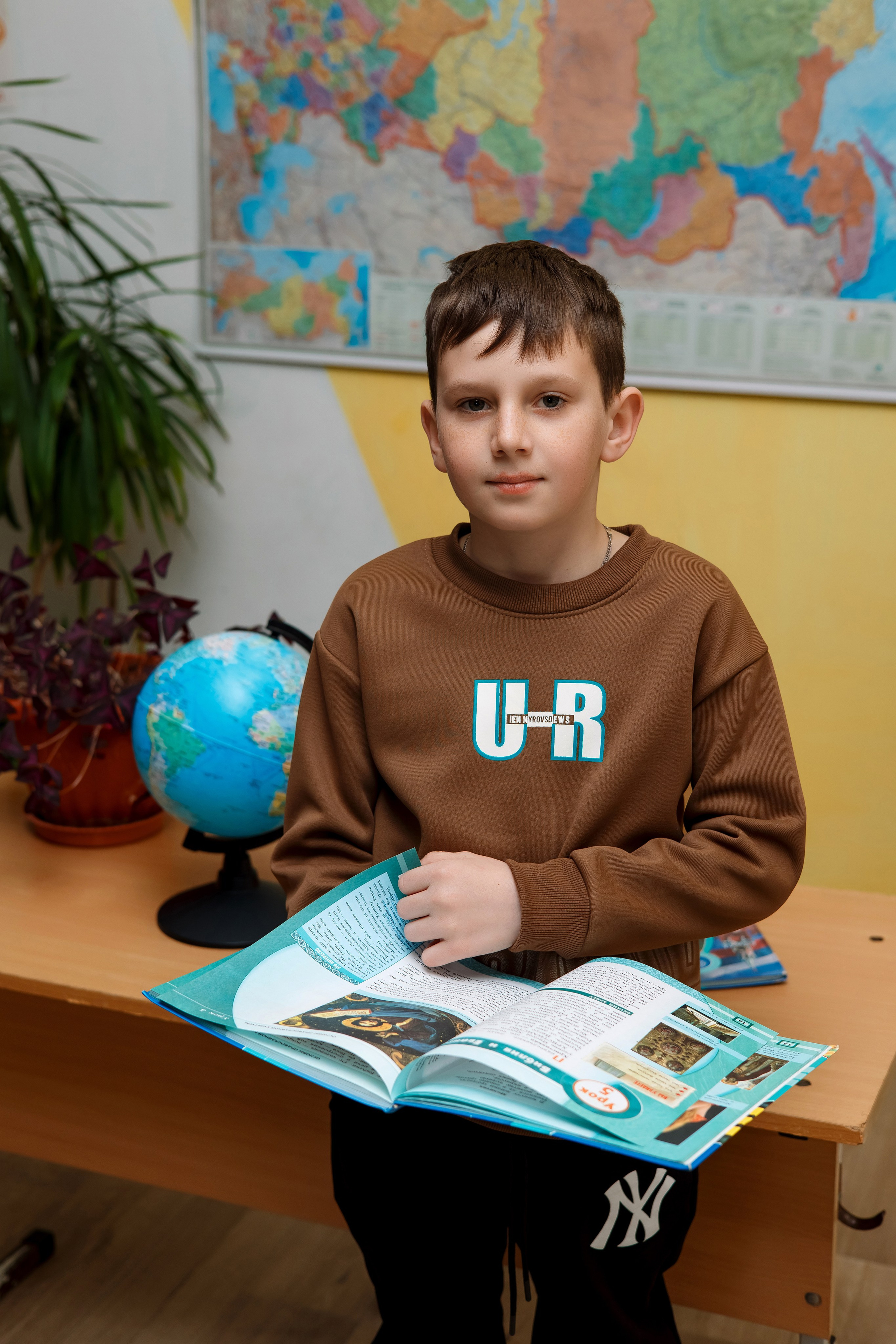 4 класс с. Барабаш. Фотограф Любовь Корниенко, Примоский край