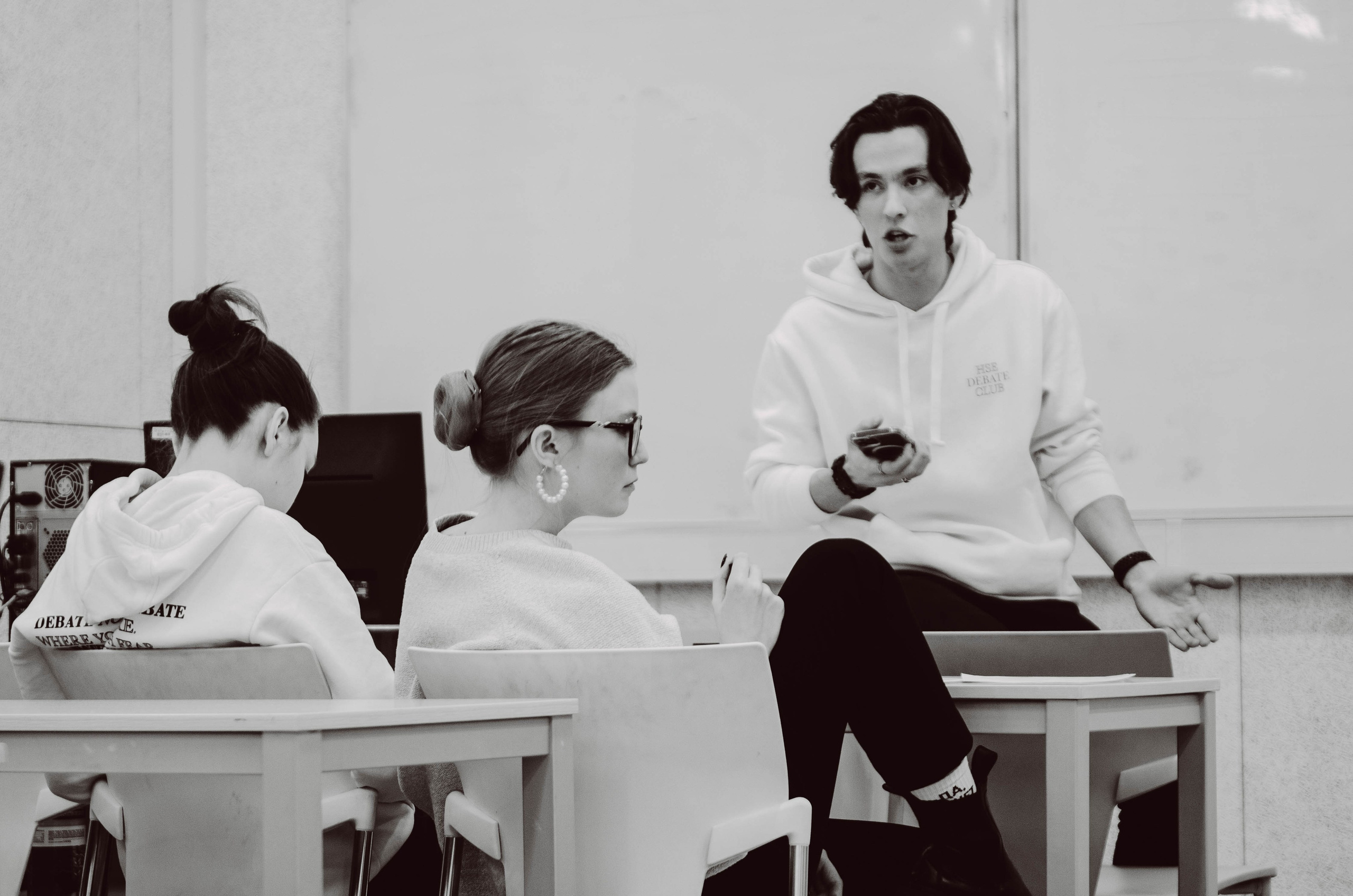 Внутренний турнир Клуба дебатов ВШЭ. Фотограф Валерия Пэун