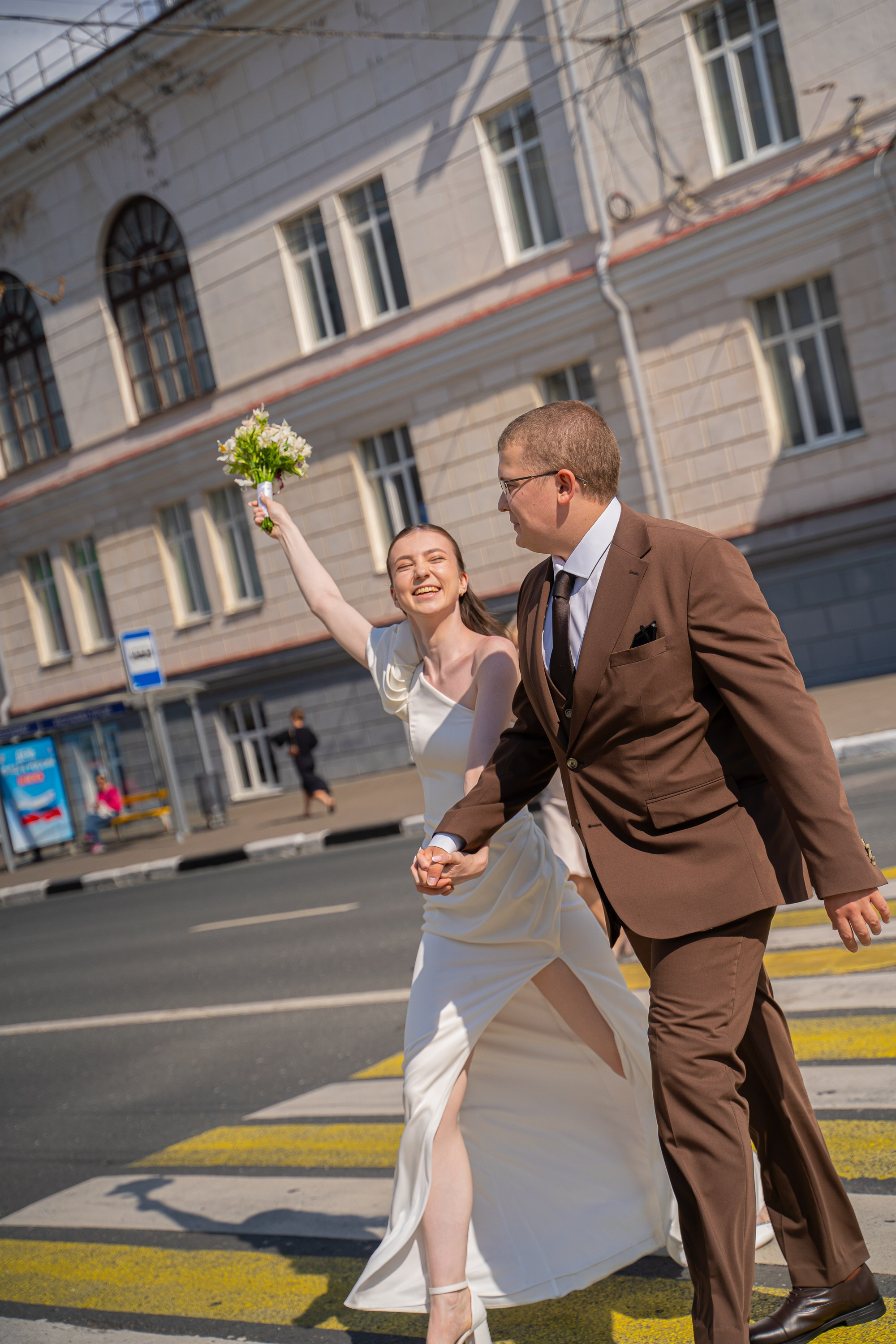 Свадебная прогулка Анастасия и Даниил. Разноплановый фотограф в Москве