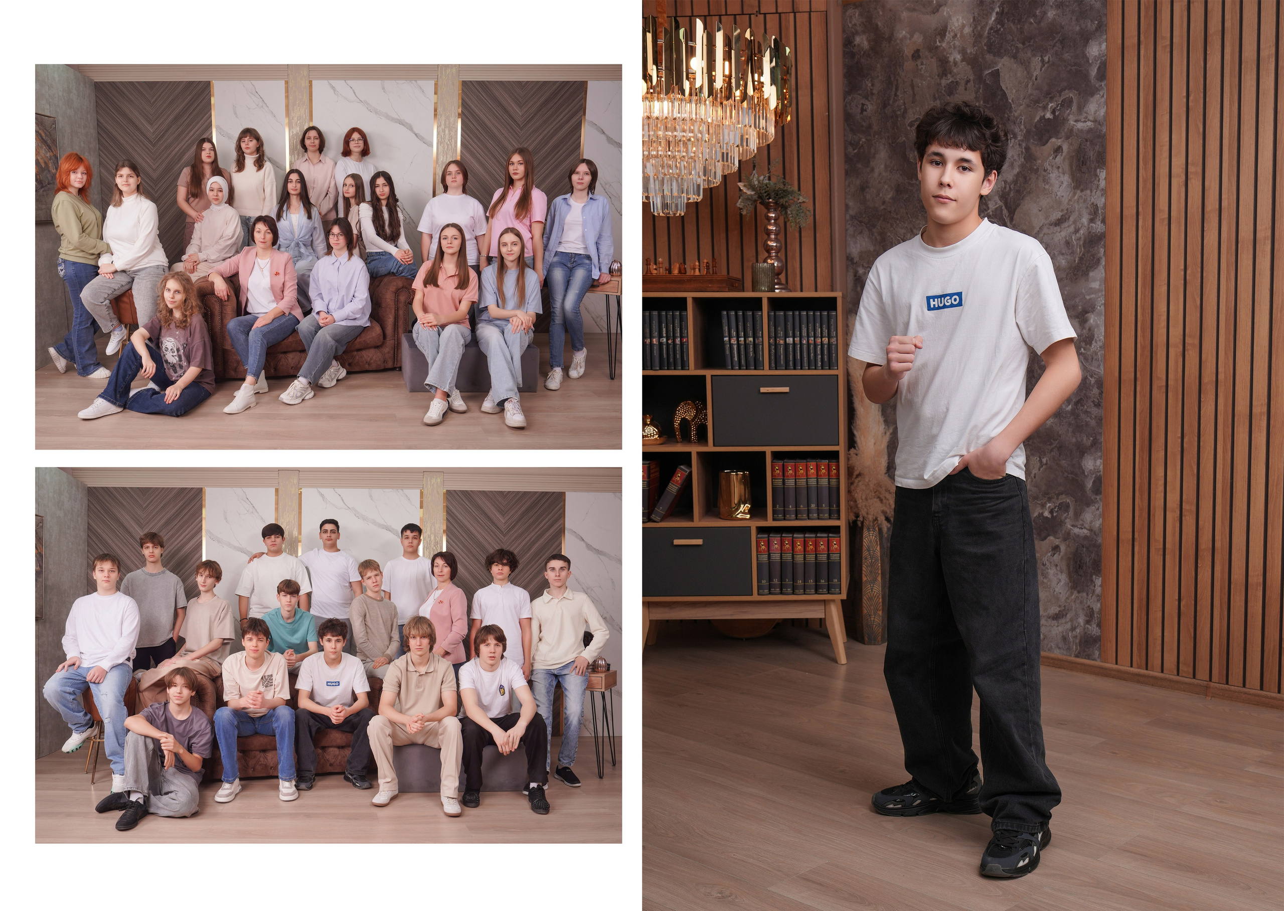 ШКОЛА 105 9 В. Красивый выпускной альбом в Краснодаре