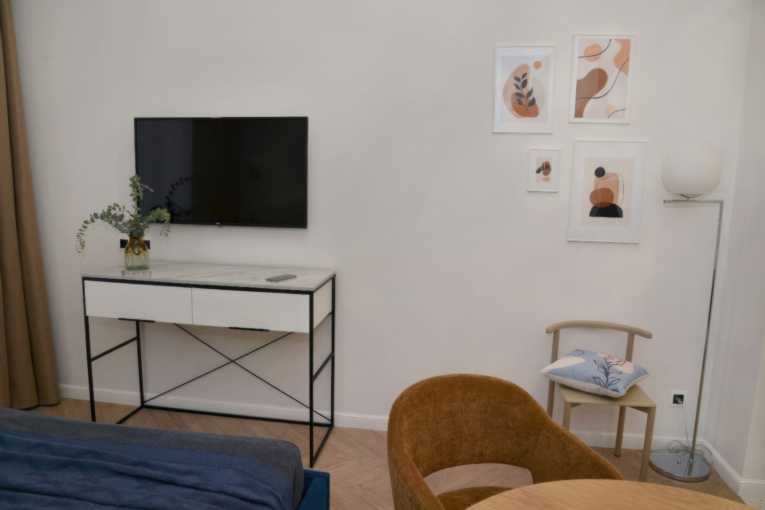 Апартаменты в Нижнем Новгороде, 2022. 3D визуализация интерьера и архитектурной среды