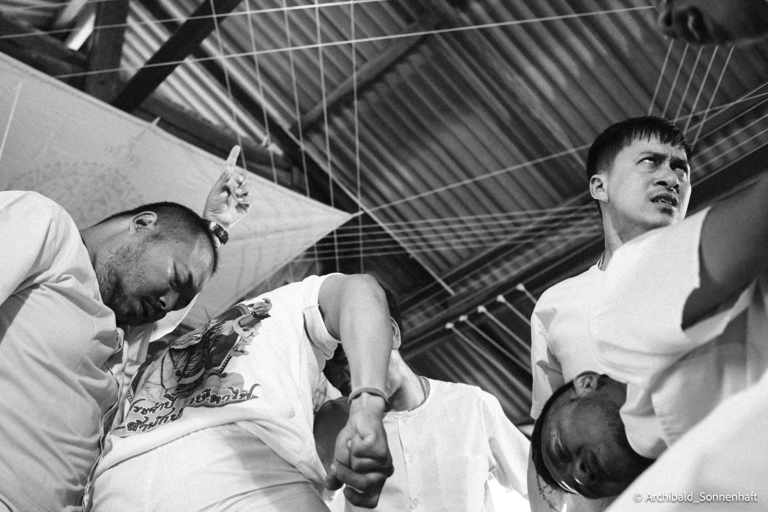 Thai monk. Photographer in Guangzhou, China. Archibald Sonnenhaft