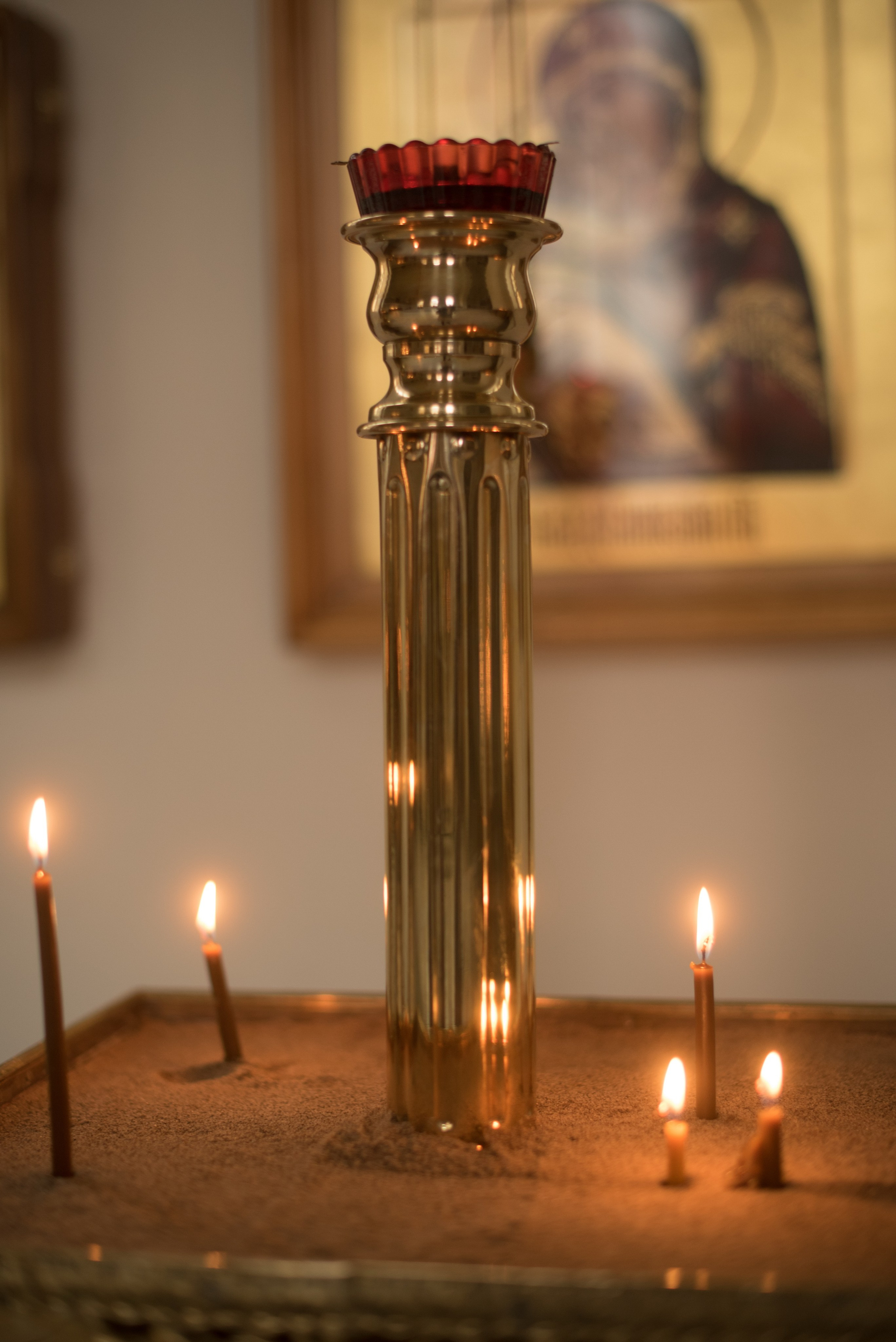 Крещение в мужском монастыре. Фотограф Мария Стрелкова