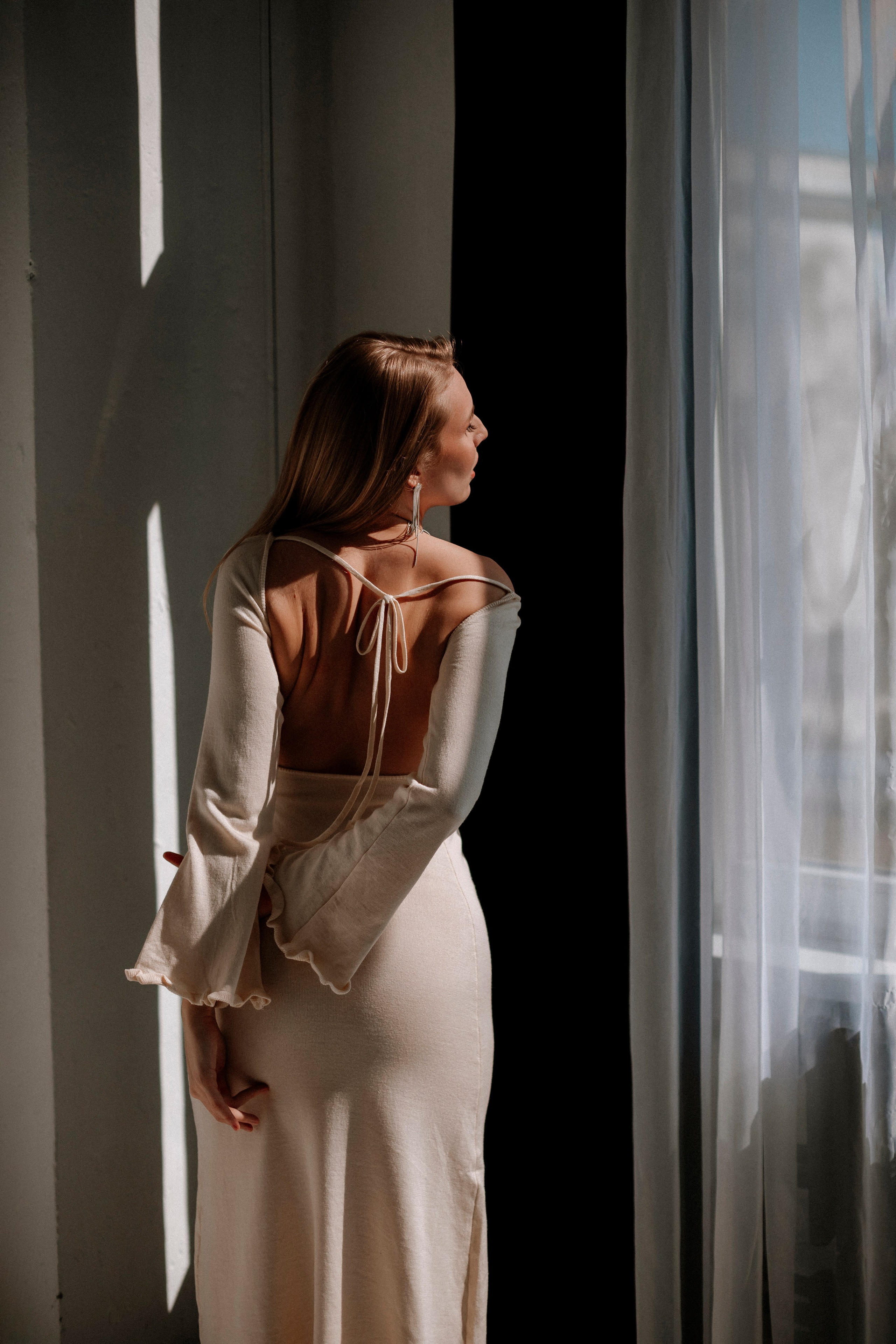 Съемка в тканях, Анастасия. Фотограф Калуга