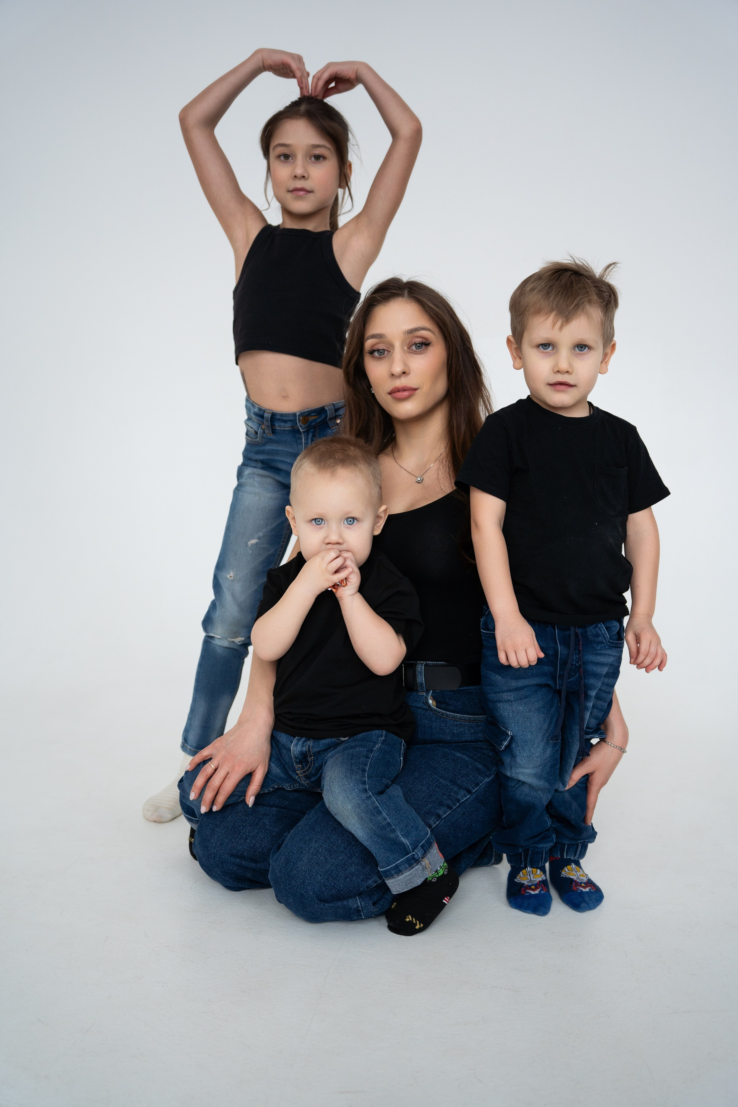 Семейная съемка в студии