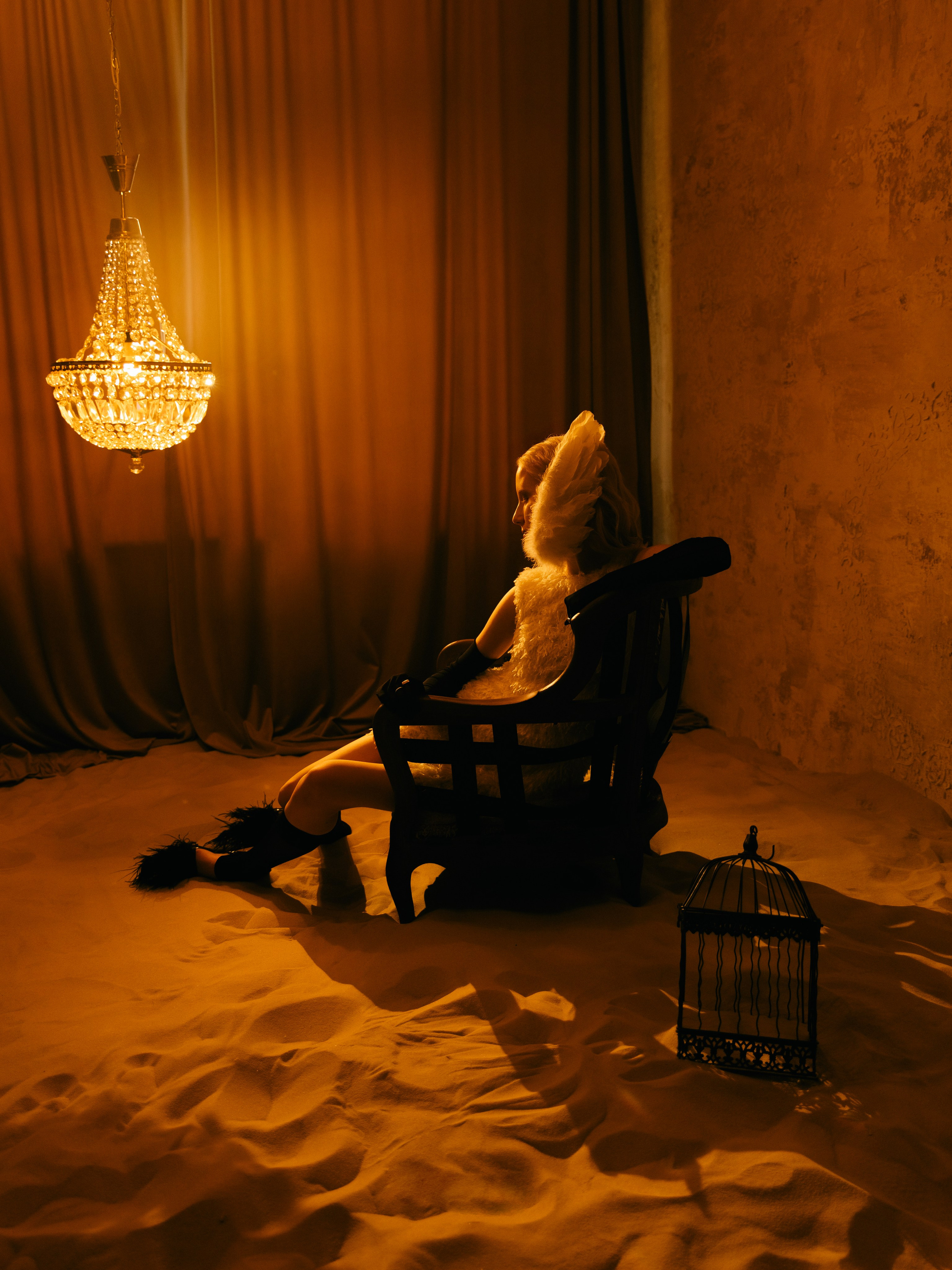 Творческая студийная съемка