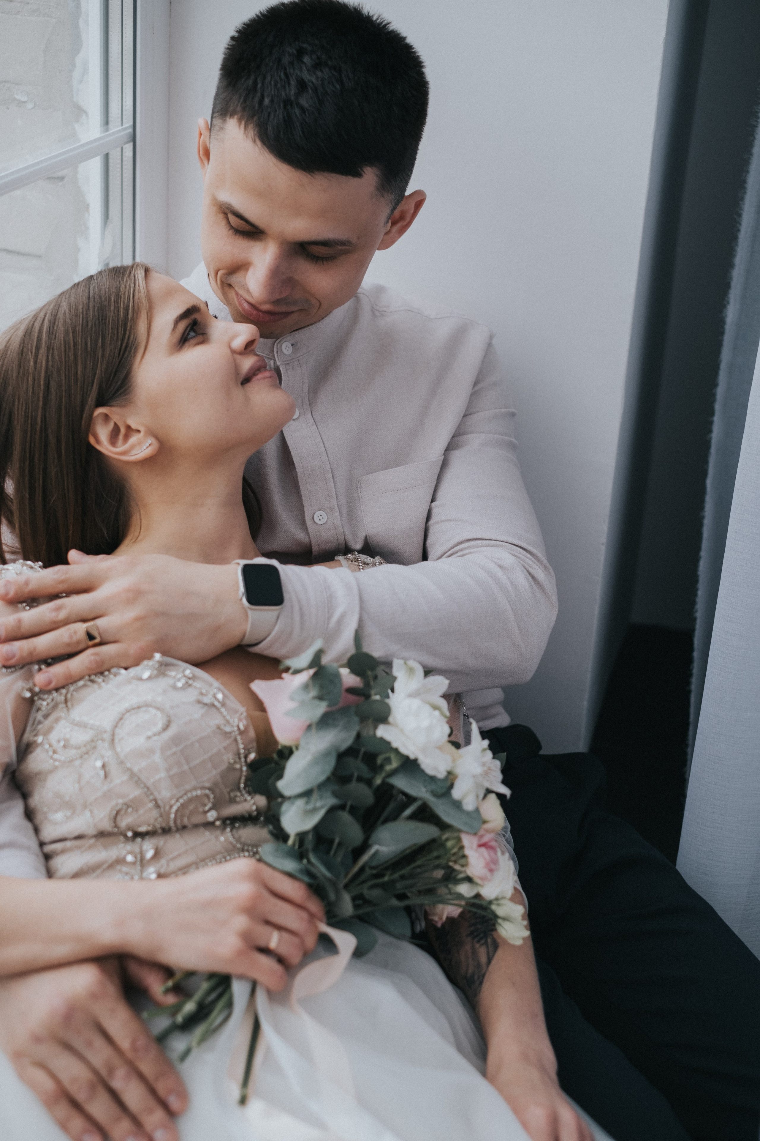 Евгений и Анастасия — свадебная фотосессия. Свадебный и репортажной фотограф Денис Ожигин в Краснодаре и Краснодарском крае