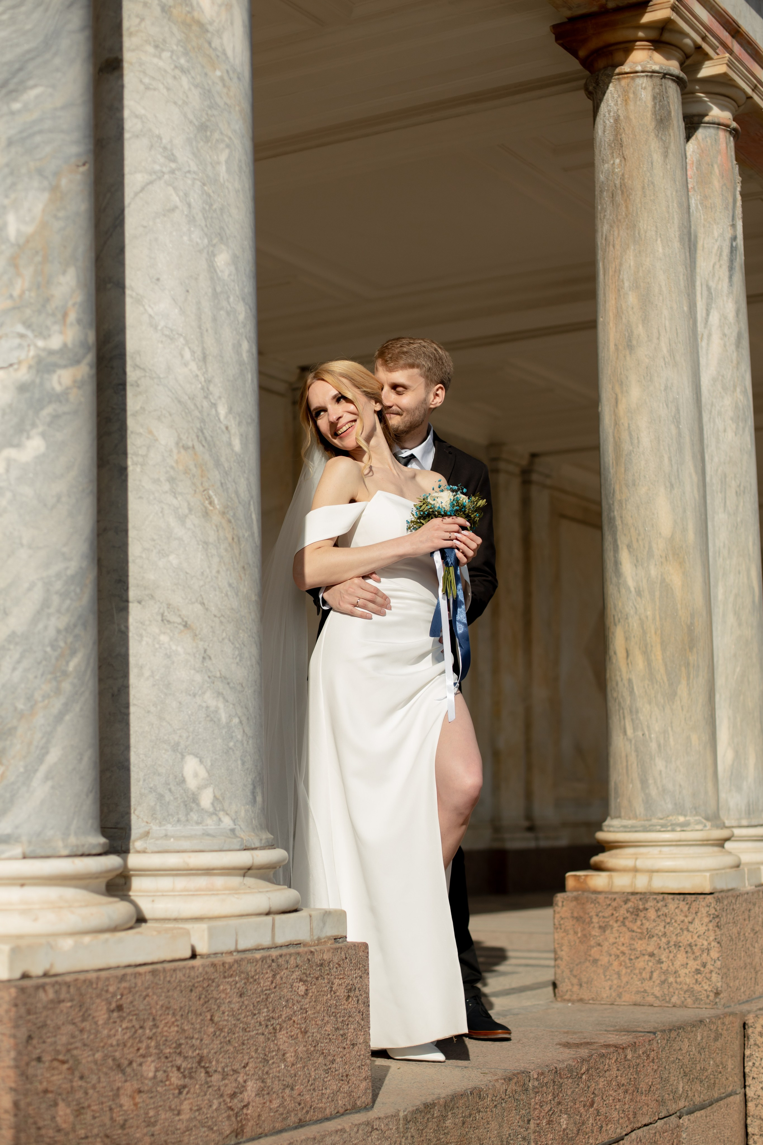 Петергоф / ЗАГС + прогулка. Свадебный и семейный фотограф в Москве Диана Левченко