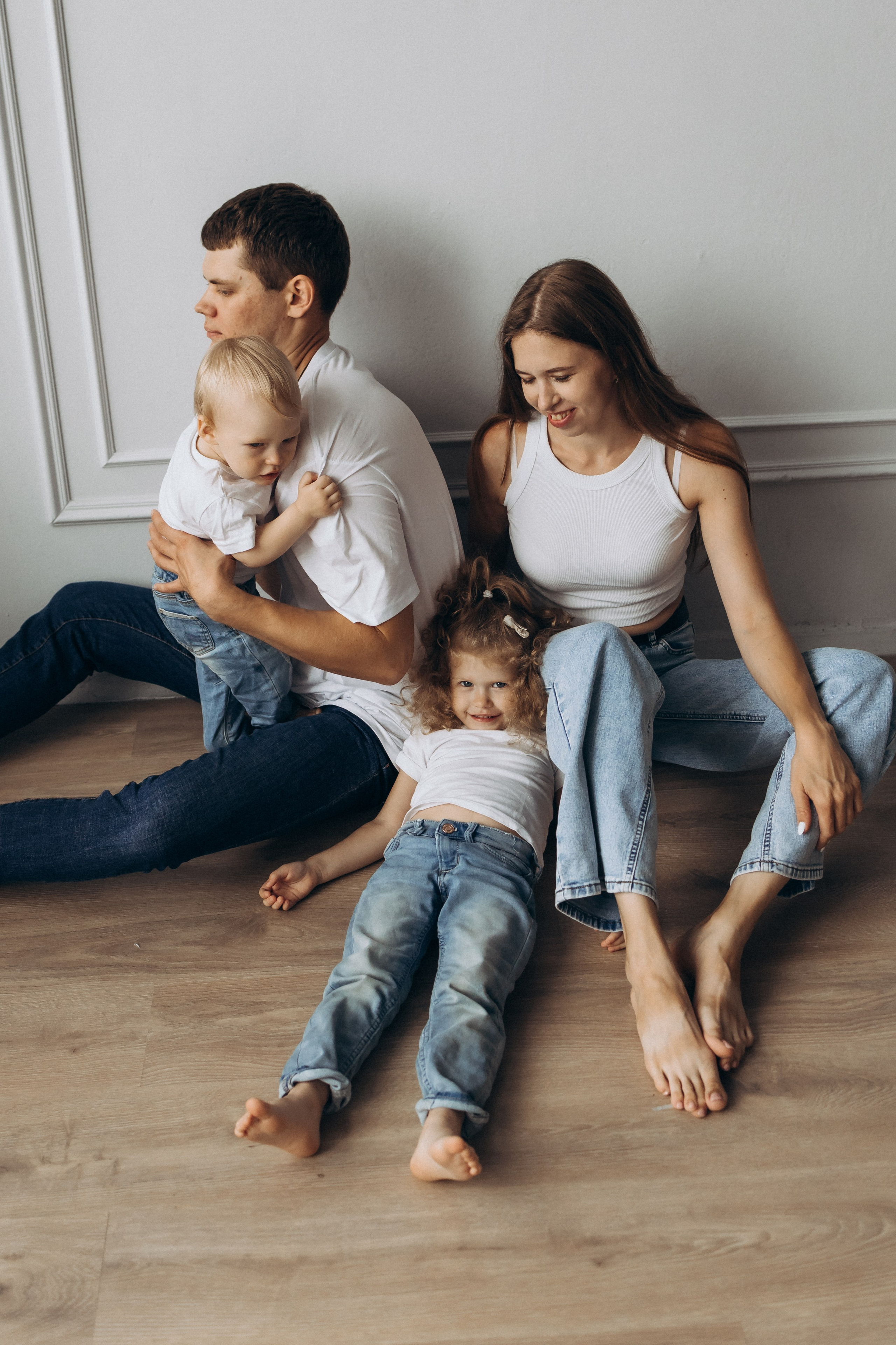 Алексей, Анастасия, Софа и Лев. Фотограф Нижний Новгород